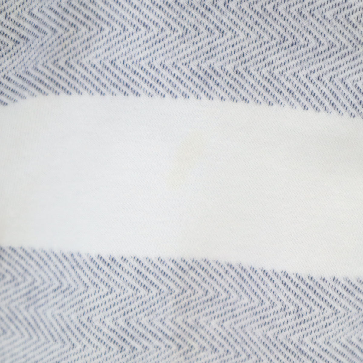 ARMANI EXCHANGE アルマーニエクスチェンジ ボーダー柄 長袖 ハーフジップ パーカー S ホワイト メンズ