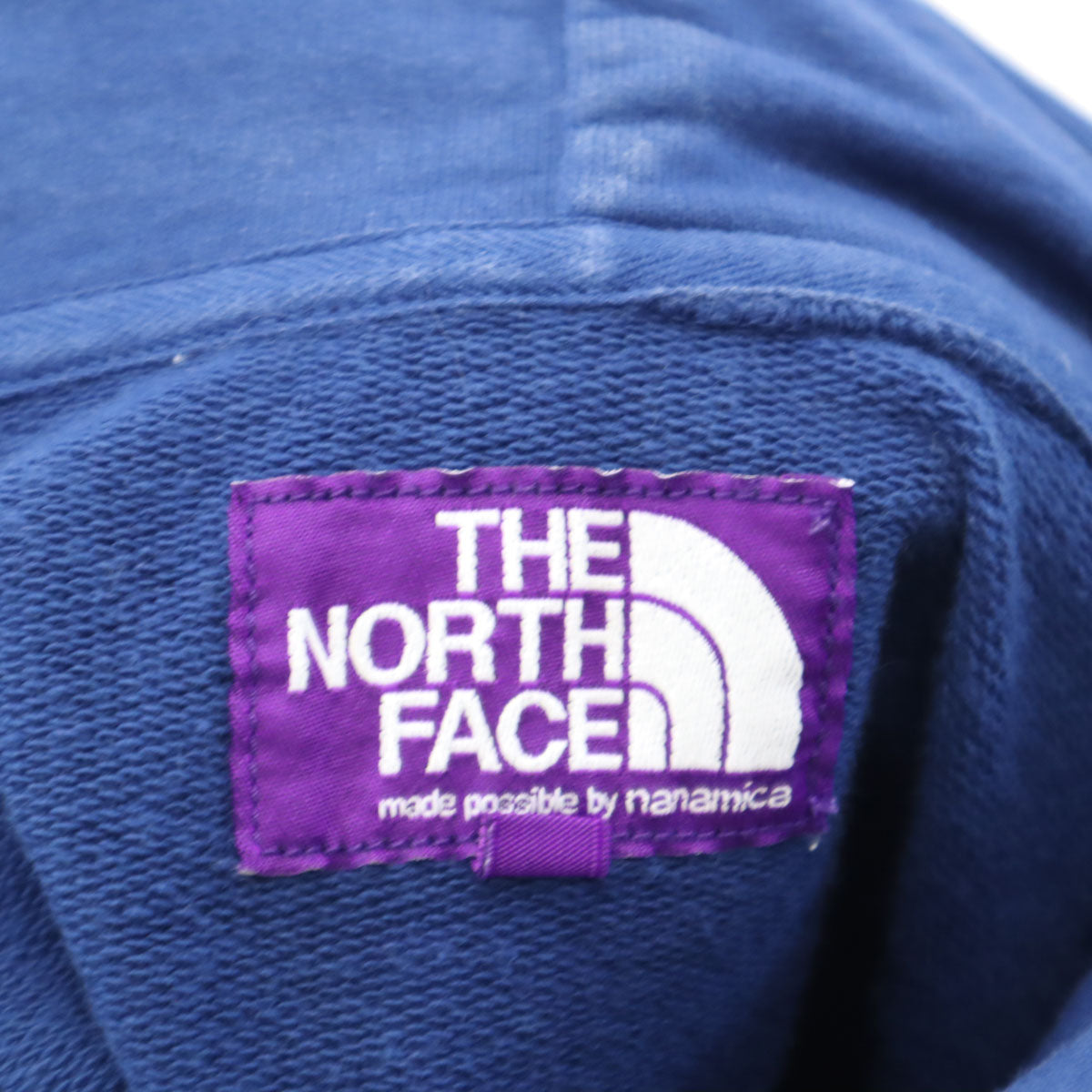 THE NORTH FACE ノースフェイス パープルレーベル 長袖 スウェットパーカー M 青紺 アウトドア NT6902N メンズ