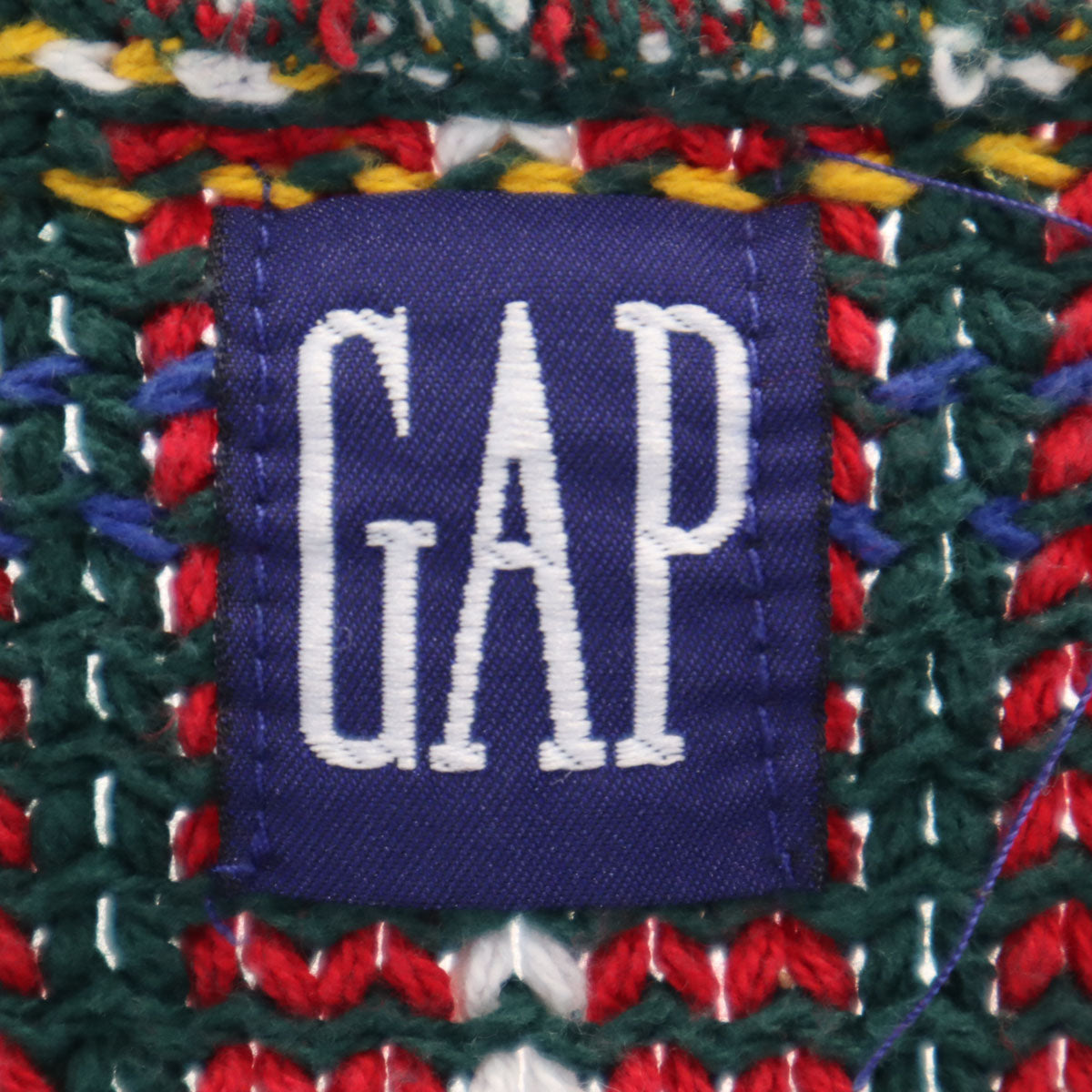 GAP ギャップ 90s 紺タグ オールド ベスト M グリーン メンズ