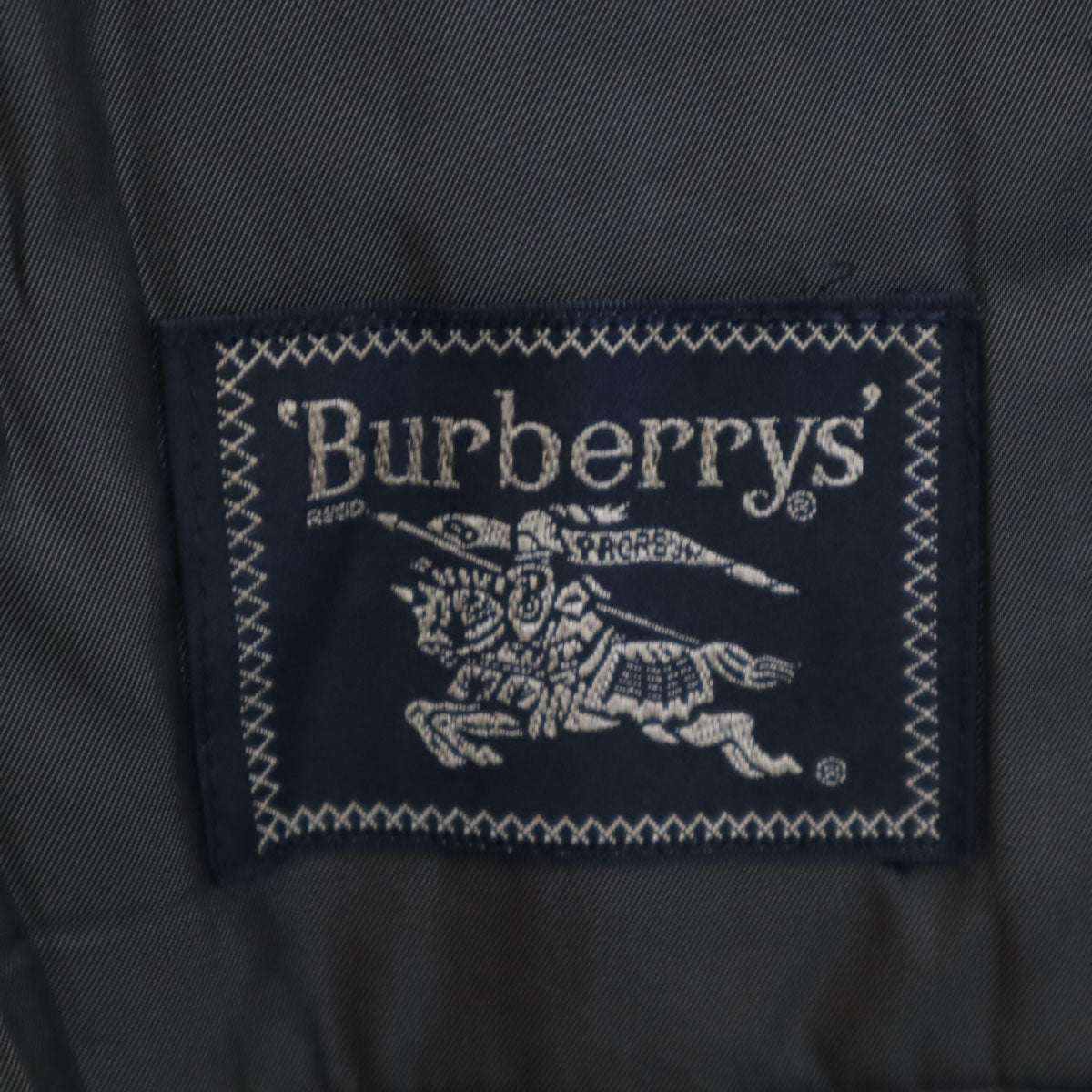 Burberrys バーバリーズ 90s オールド チェック柄 テーラードジャケット A5 グレー メンズ