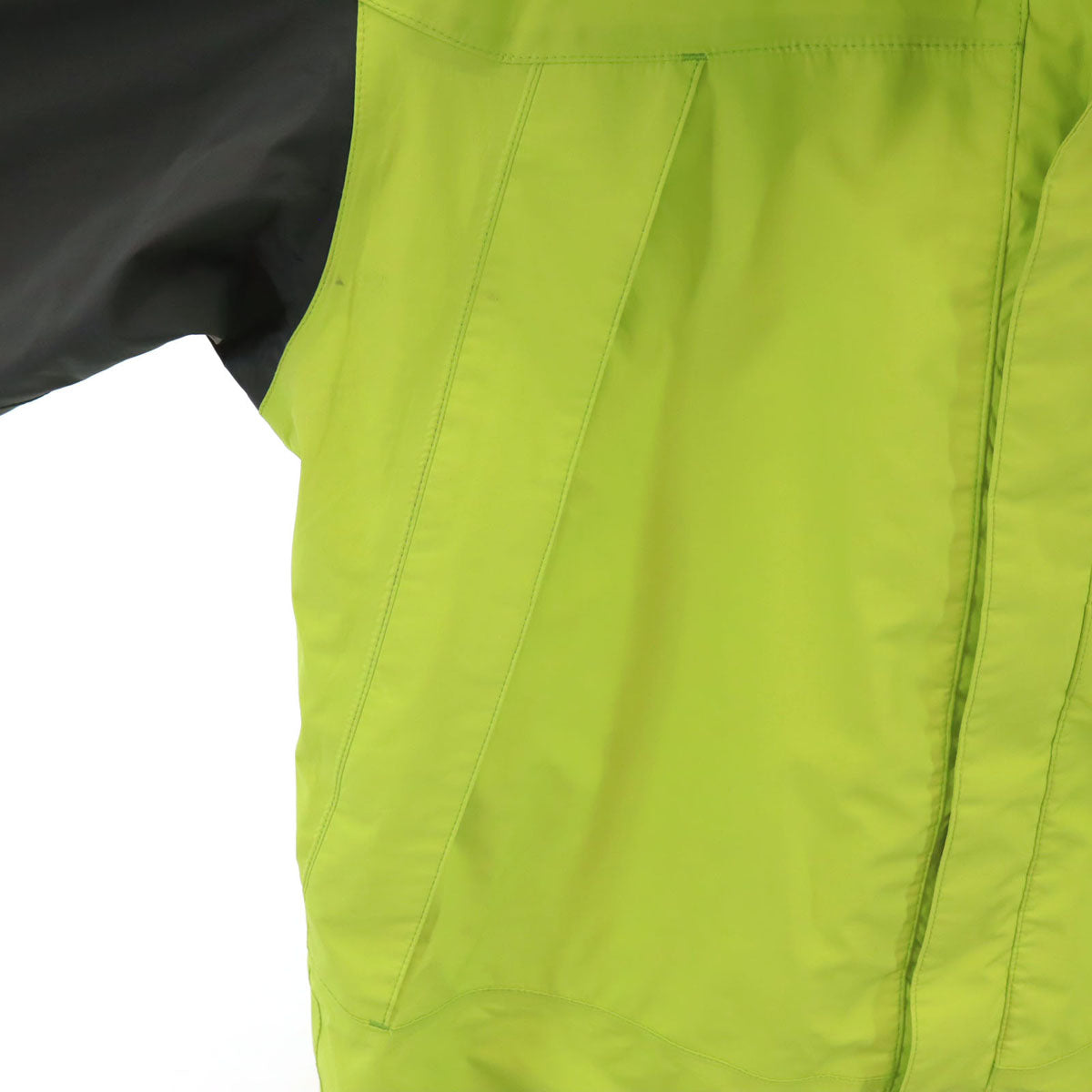 HELLY HANSEN ヘリーハンセン レインジャケット M イエローグリーン 収納袋付き メンズ