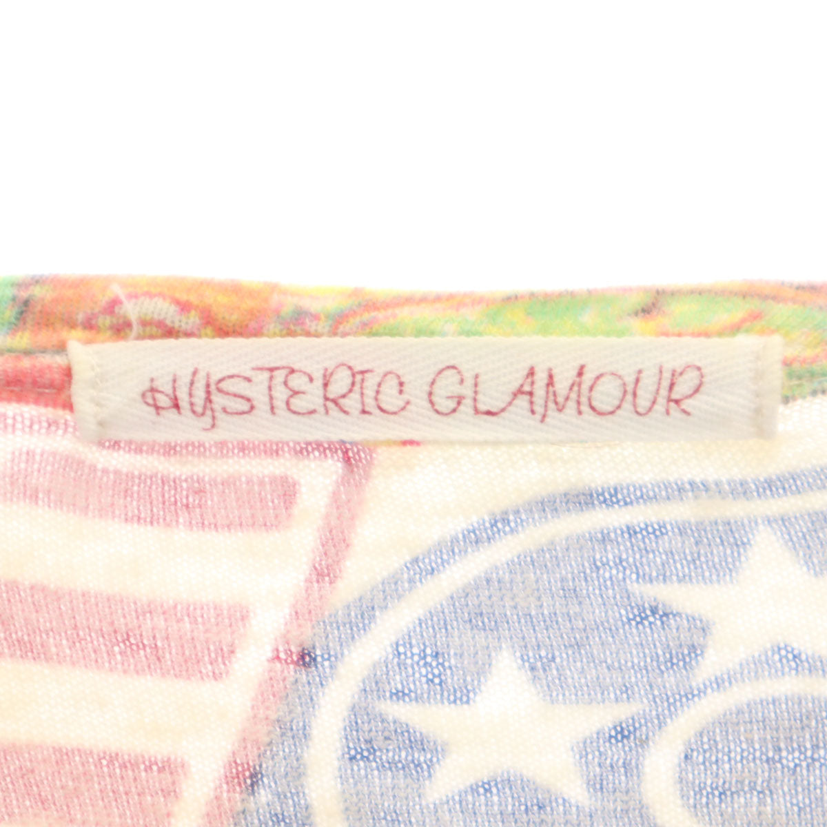 HYSTERIC GLAMOUR ヒステリックグラマー 90s 日本製 オールド 総柄 長袖 カーディガン FREE ベージュ レディース