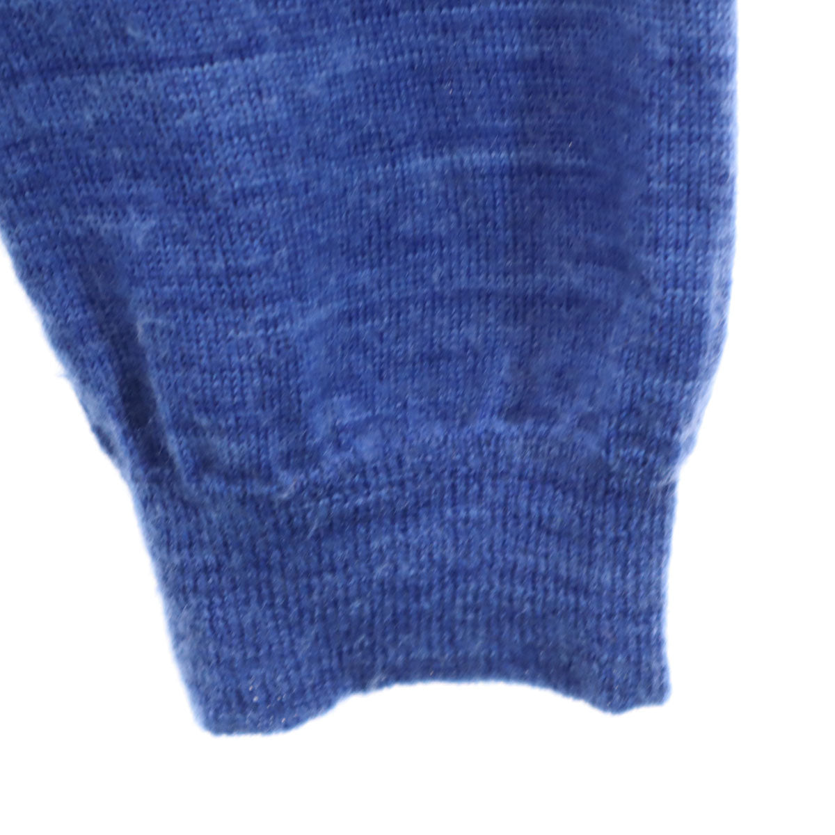 A.P.C. アーペーセー 長袖 Vネック ニットカーディガン XS ブルー メンズ
