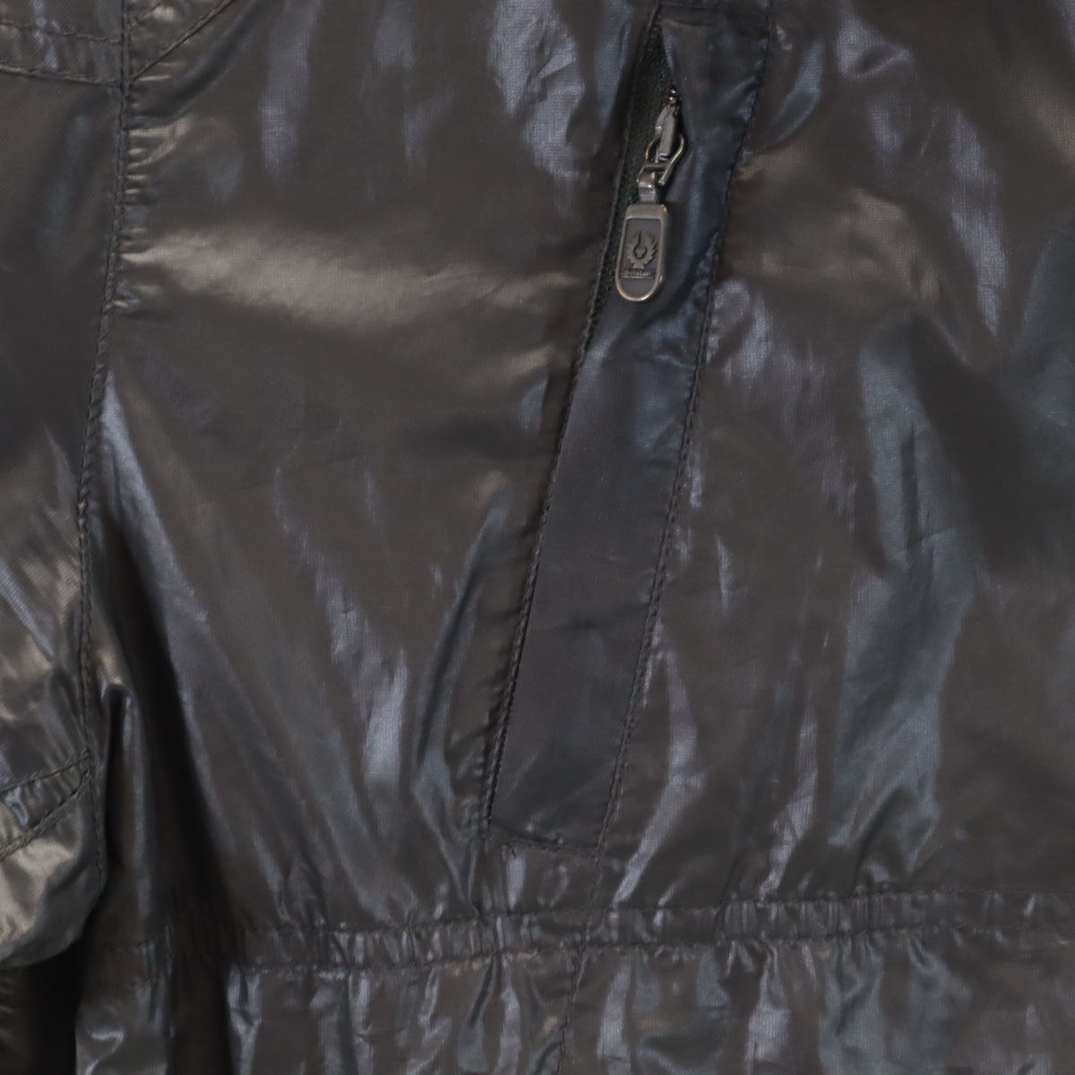 BELSTAFF ベルスタッフ イタリア製 ブルゾン S チャコールグレー ジャケット 裏メッシュ メンズ