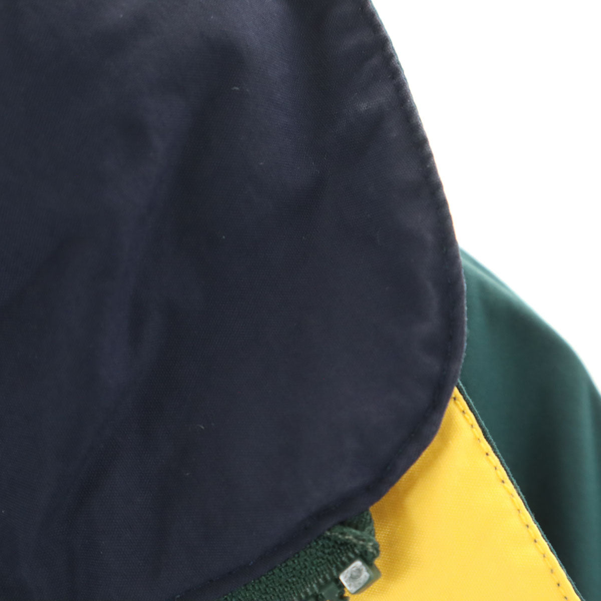NAUTICA ノーティカ 90s オールド ナイロンジャケット S/P グリーン系 裏メッシュ メンズ