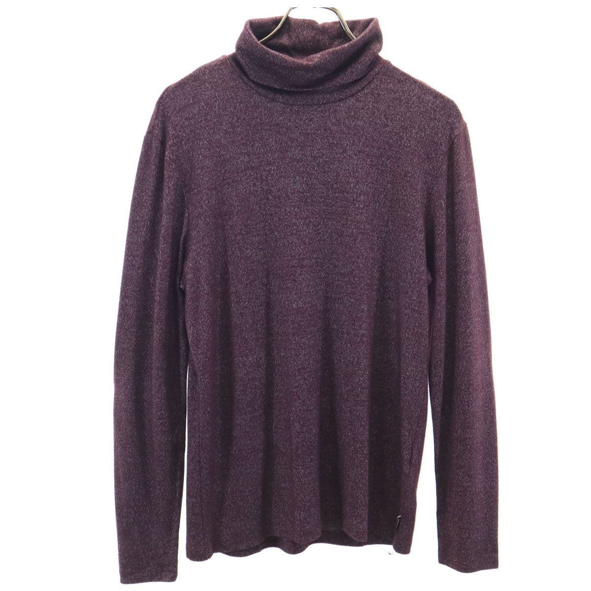 ARMANI COLLEZIONI アルマーニコレッツォーニ 長袖 タートルネック ニット S ボルドー メンズ