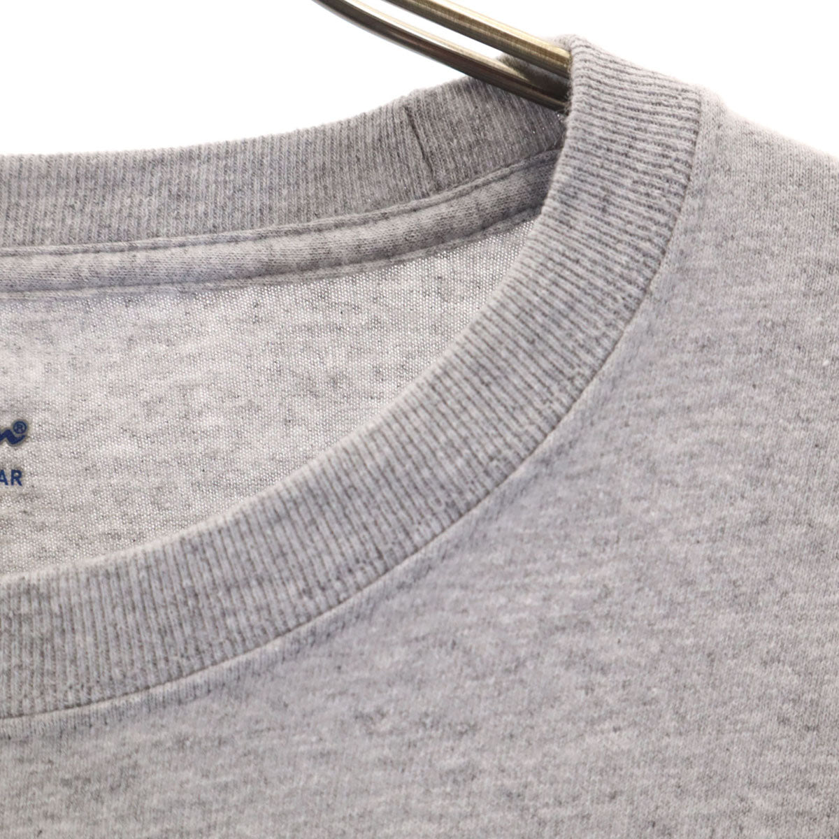 Champion チャンピオン 長袖 Tシャツ S グレー ロンT 無地 メンズ