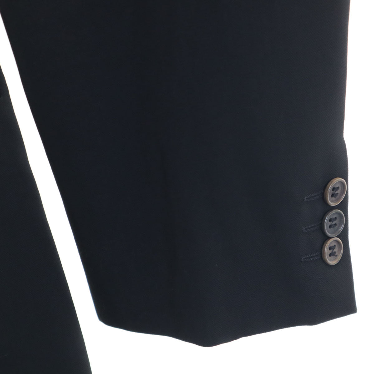 Emporio Armani エンポリオアルマーニ 90s イタリア製 オールド テーラードジャケット 50 ブラック メンズ