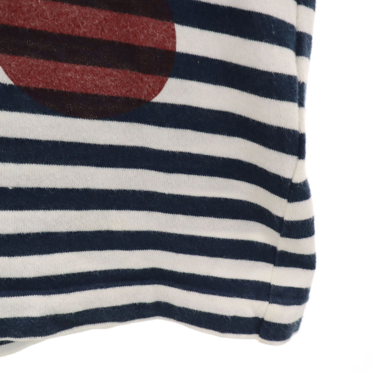 COMME des GARCONS コムデギャルソン 2013年 日本製 ボーダー柄 長袖 Tシャツ S ホワイト ロンT レディース