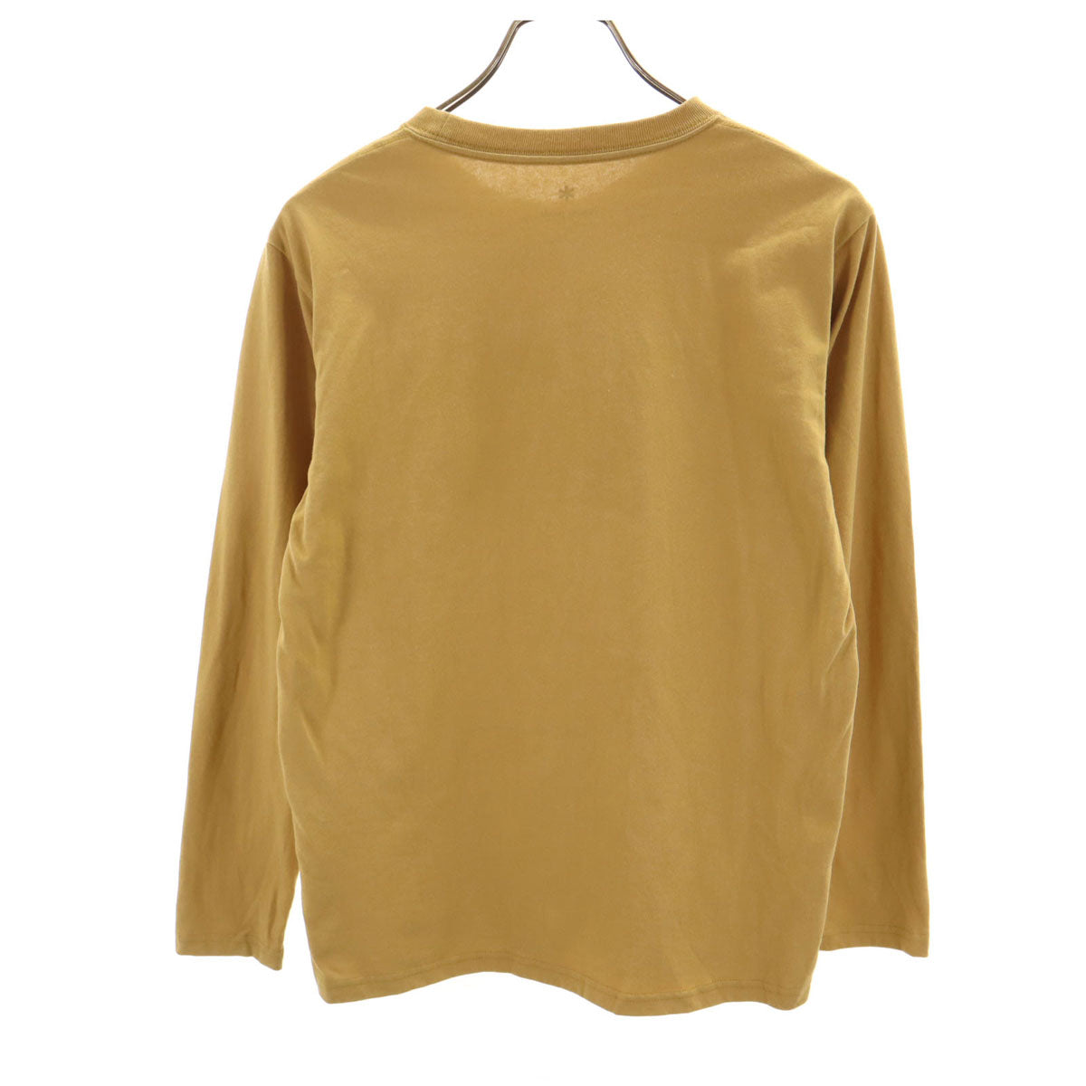 snowpeak スノーピーク 長袖 Tシャツ 1 キャメル ロンT メンズ
