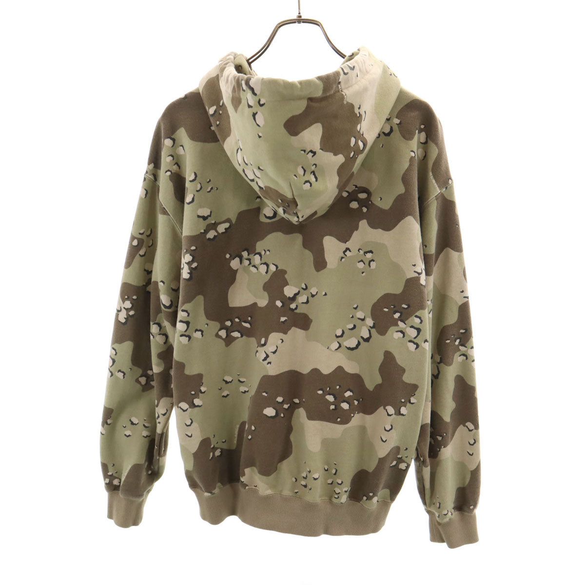 XLARGE エクストララージ カモフラ柄 長袖 スウェット ジップパーカー M オリーブ 迷彩 メンズ
