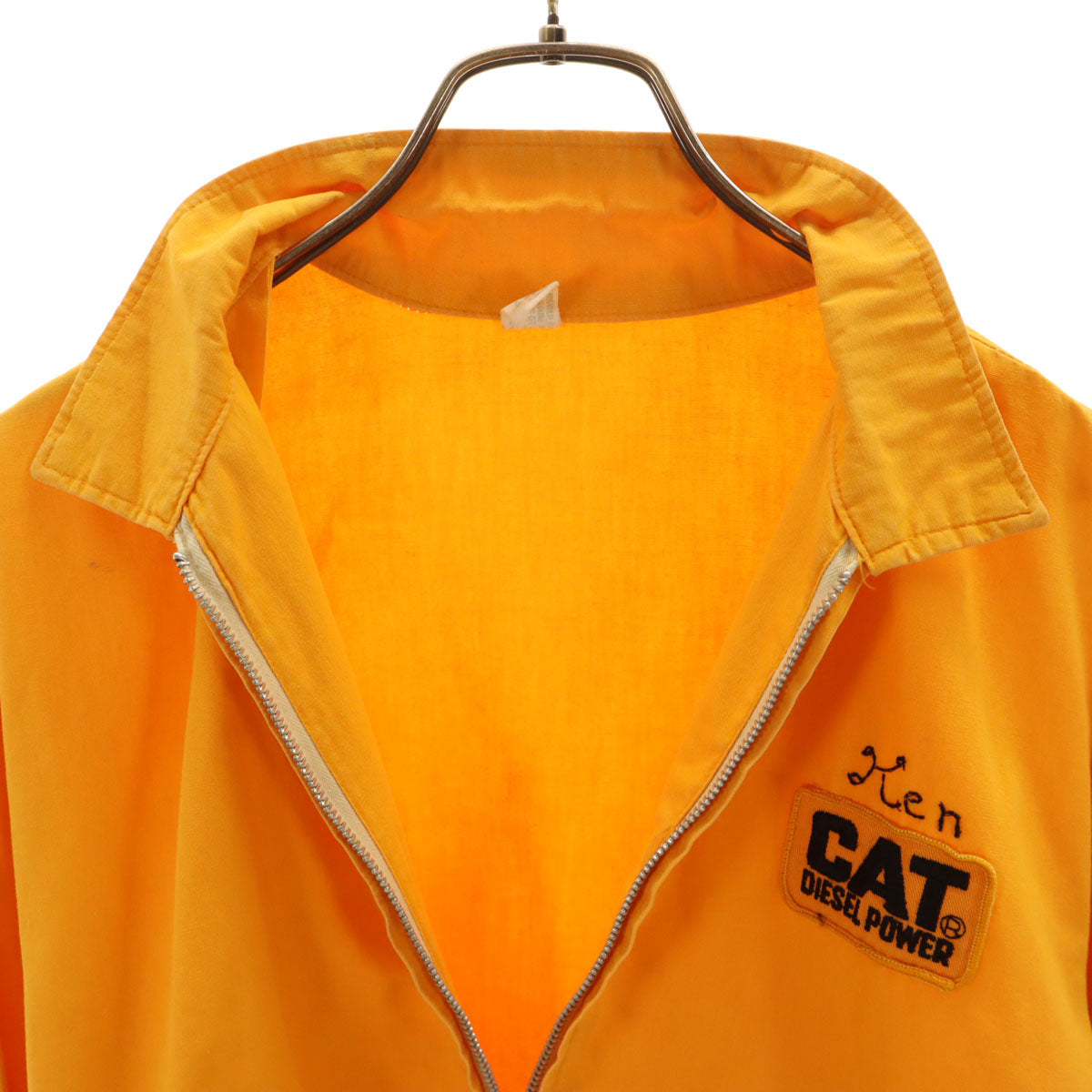 Louisville sports wear ルイビル 70s ヴィンテージ CAT DIESEL POWER ワークジャケット L 山吹色 メンズ