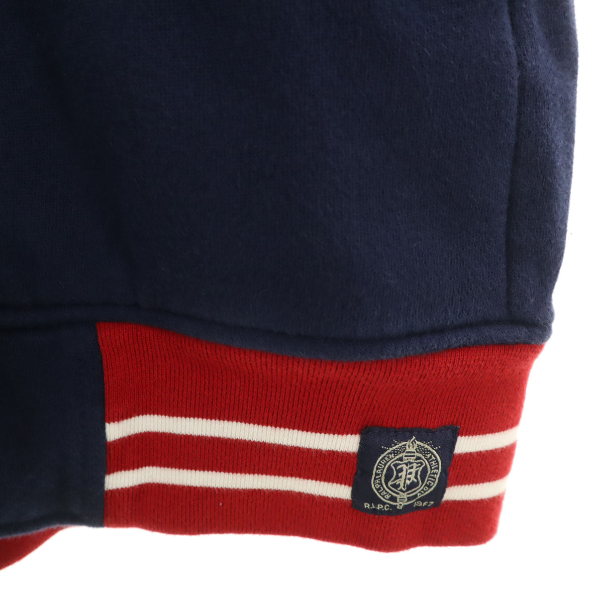 POLO RALPH LAUREN ポロラルフローレン スウェット ジップジャケット M ネイビー 裏起毛 メンズ