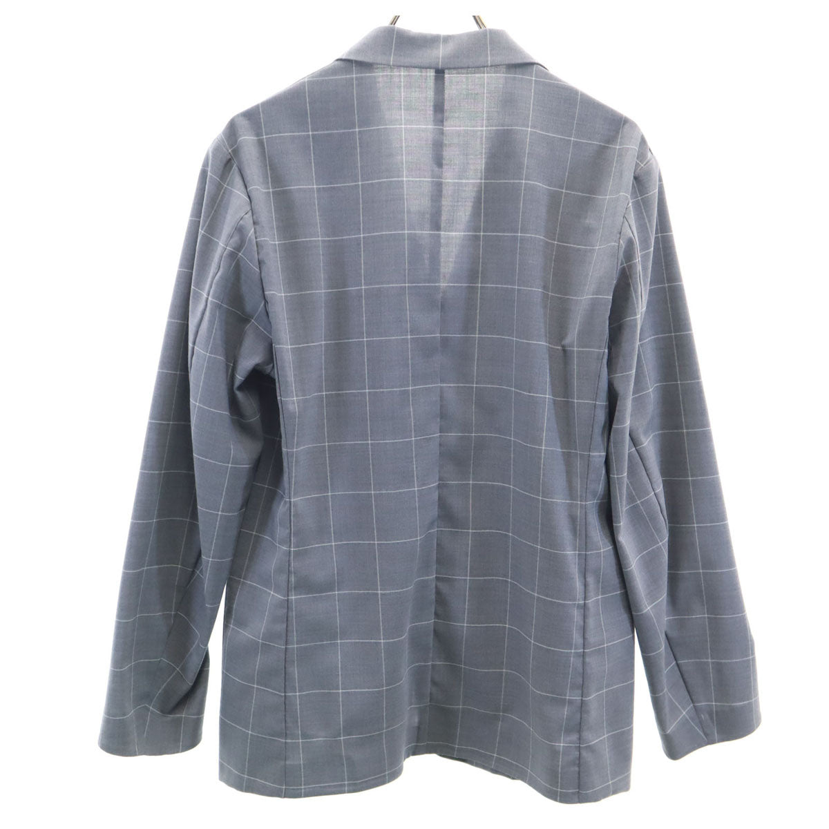 未使用 uniform experiment ユニフォームエクスペリメント 20SS ウィンドウペンチェック 3B テーラードジャケット 1 グレー ポケッタブル メンズ