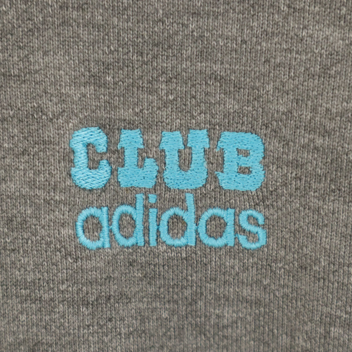 CLUBadidas クラブアディダス 70s 80s ヴィンテージ 長袖 スウェット トレーナー S グレー デサント メンズ