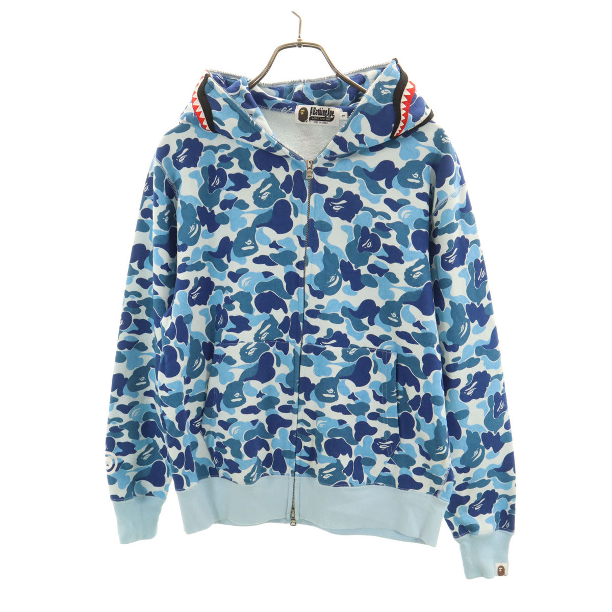 A BATHING APE アベイシングエイプ 日本製 シャーク カモフラ柄 長袖