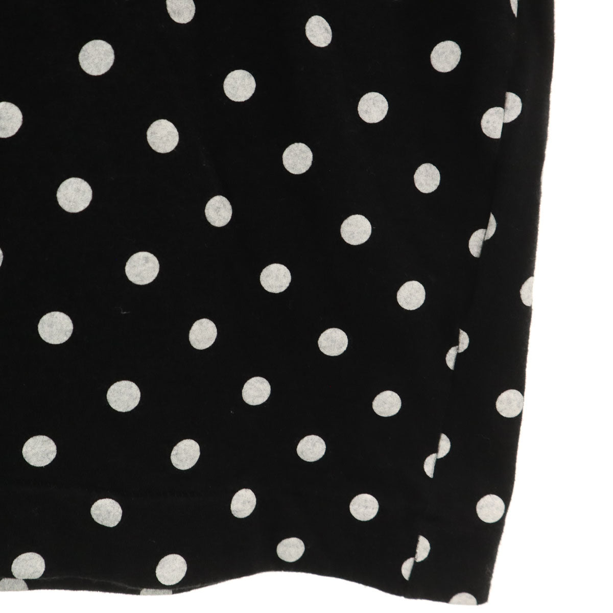 PLAY COMME des GARCONS プレイコムデギャルソン ドット柄 長袖 Tシャツ ブラック ロンT 水玉 レディース