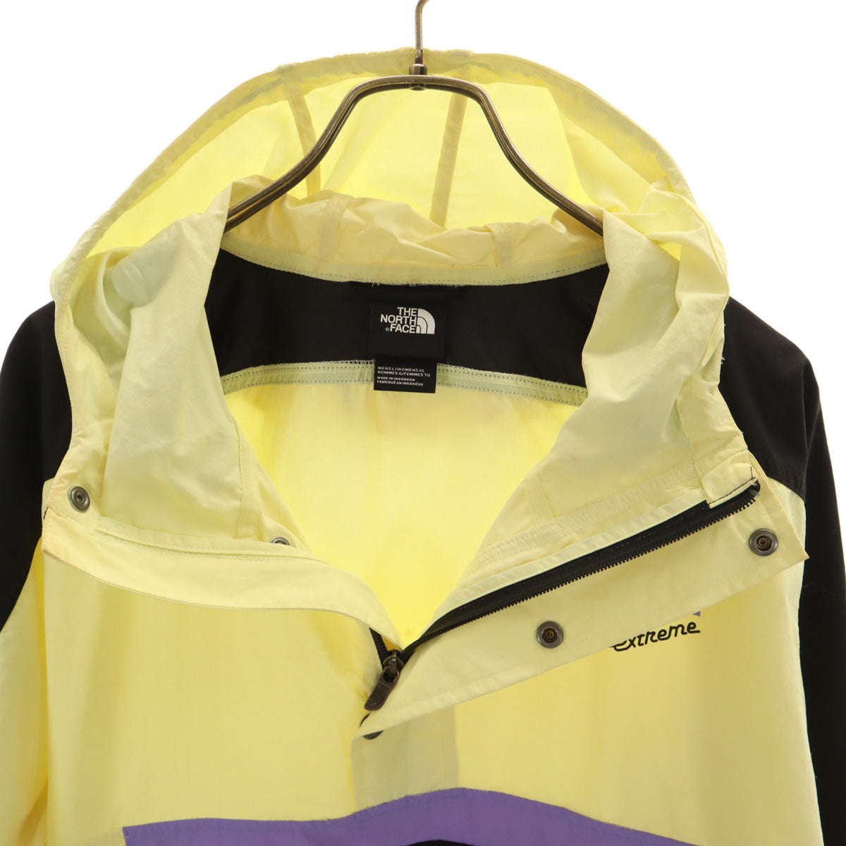 THE NORTH FACE ノースフェイス アノラックパーカー L イエロー アウトドア NF0A4AGS メンズ