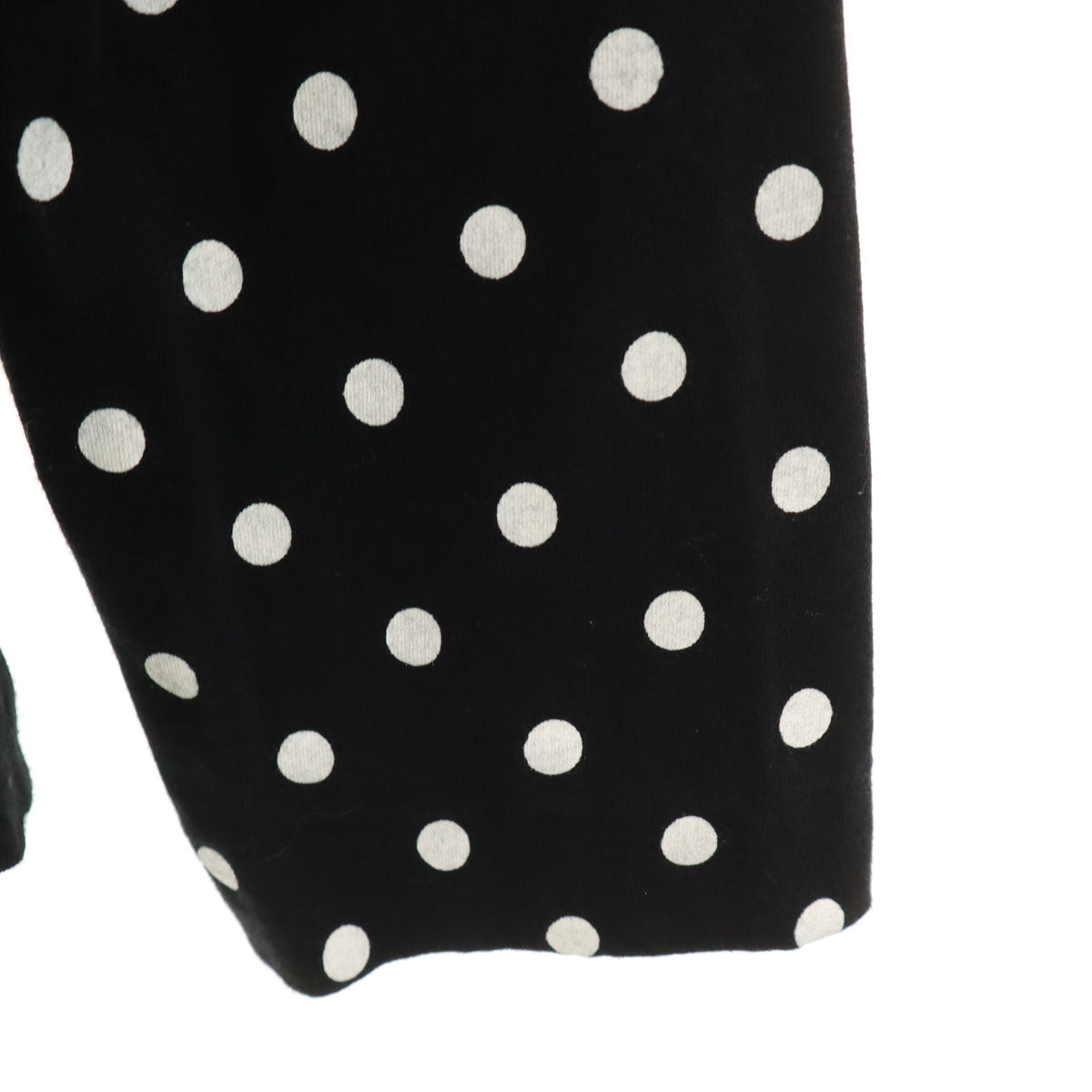 PLAY COMME des GARCONS プレイコムデギャルソン ドット柄 長袖 Tシャツ L ブラック ロンT レディース