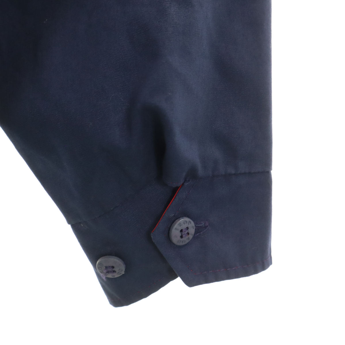 IZOD LACOSTE アイゾッドラコステ 70s 糸巻きタグ ヴィンテージ ナイロンジャケット L ブルー メンズ