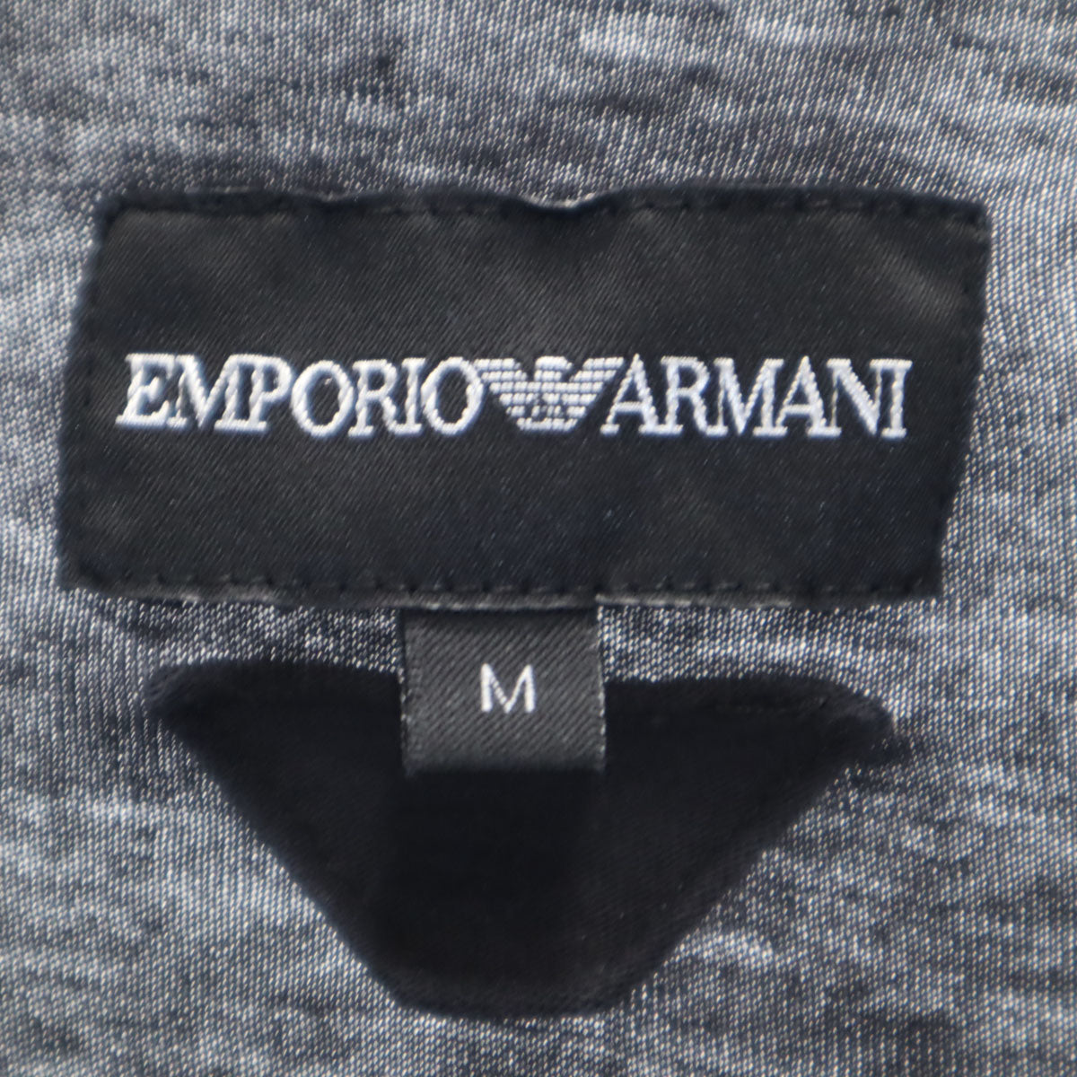 Emporio Armani エンポリオアルマーニ 長袖 カシュクール カットソー M ブラック レディース