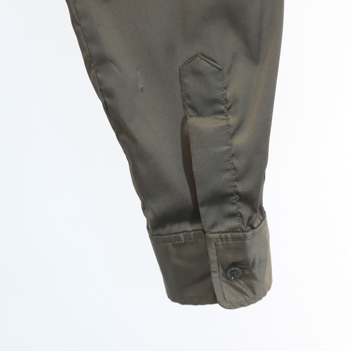 GIVENCHY ジバンシィ イタリア製 長袖 タック シャツ 36 ブラウングレー ブラウス レディース