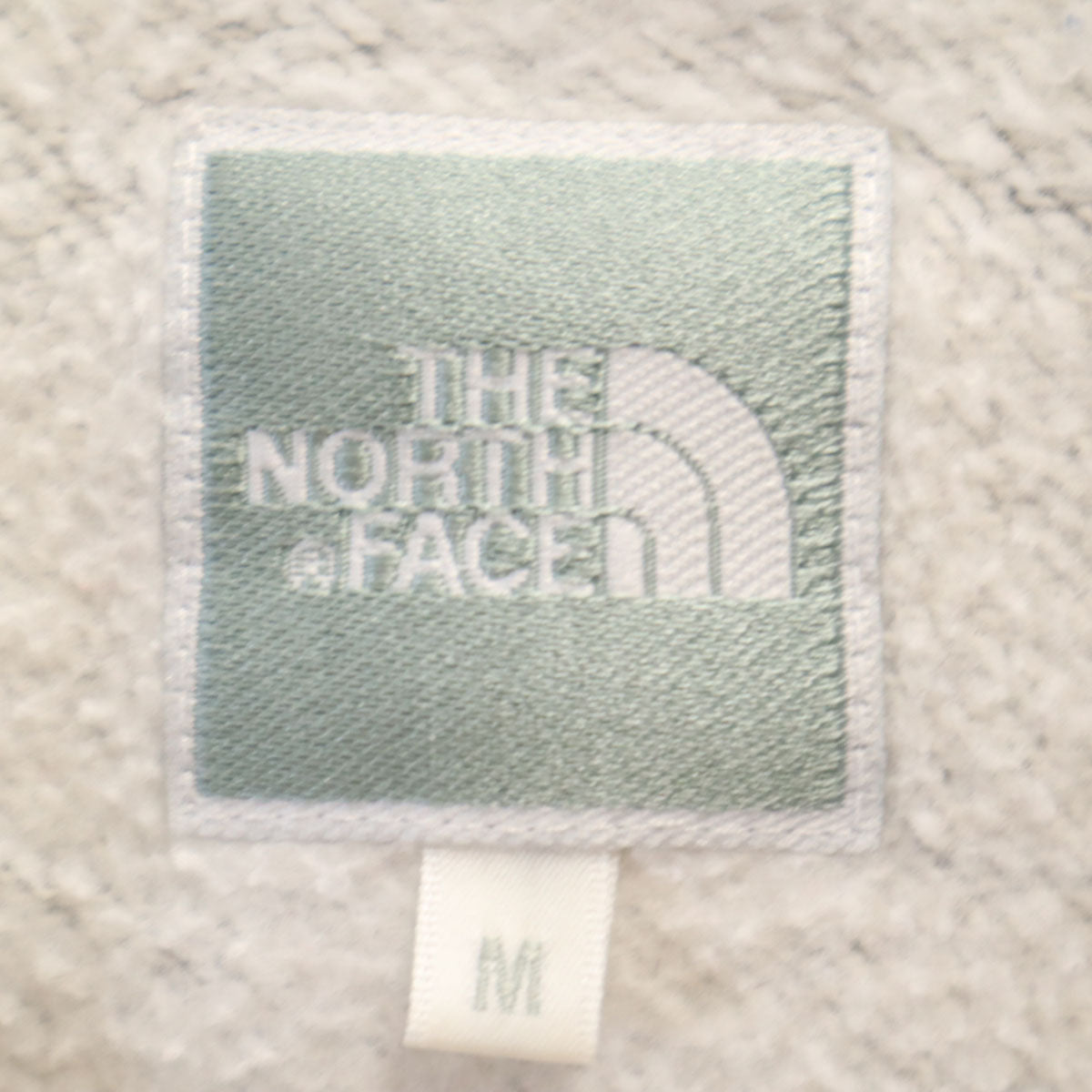 THE NORTH FACE ノースフェイス 長袖 ジップパーカー M グレー 裏起毛 メンズ