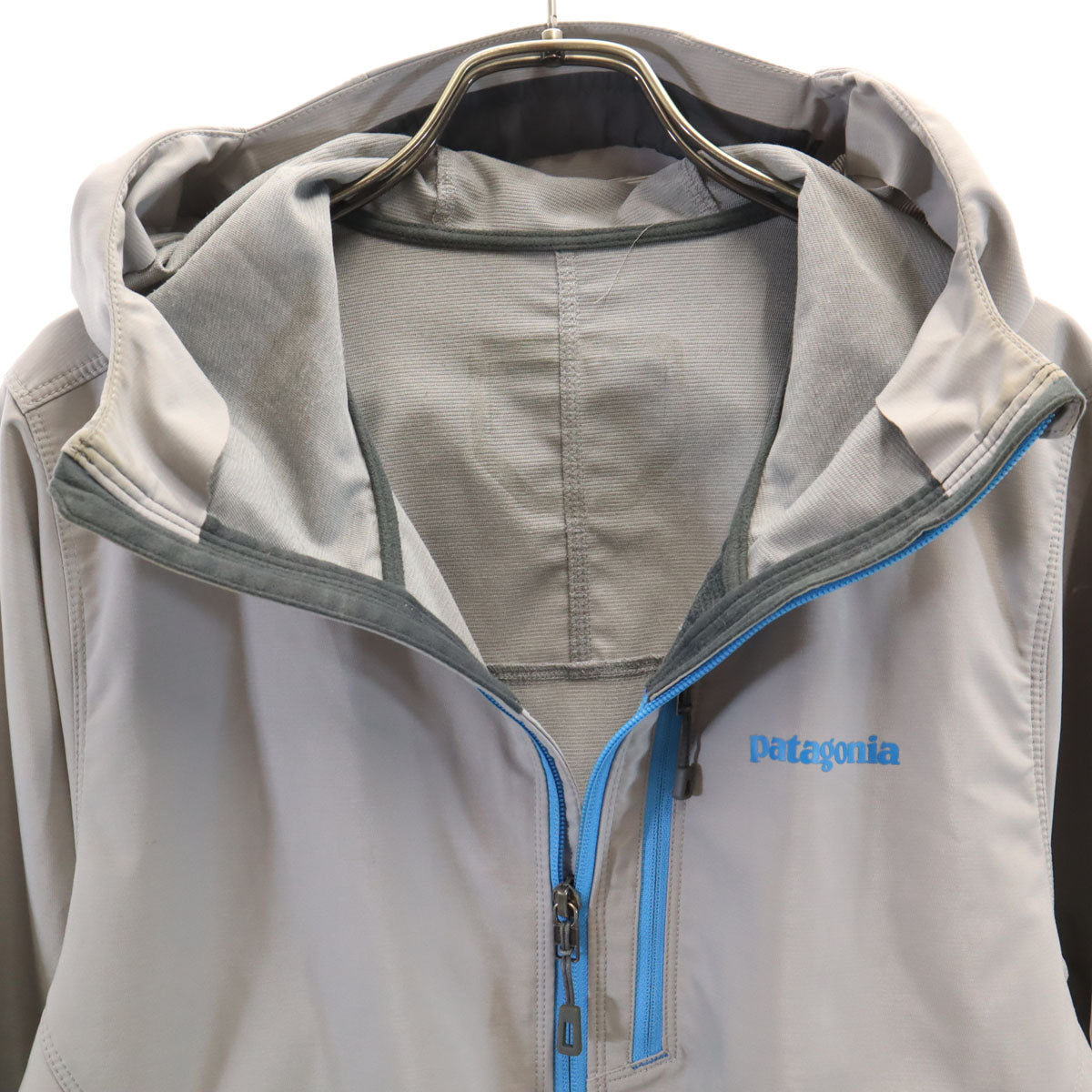 patagonia パタゴニア フード ジップジャケット S グレー系 アウトドア メンズ