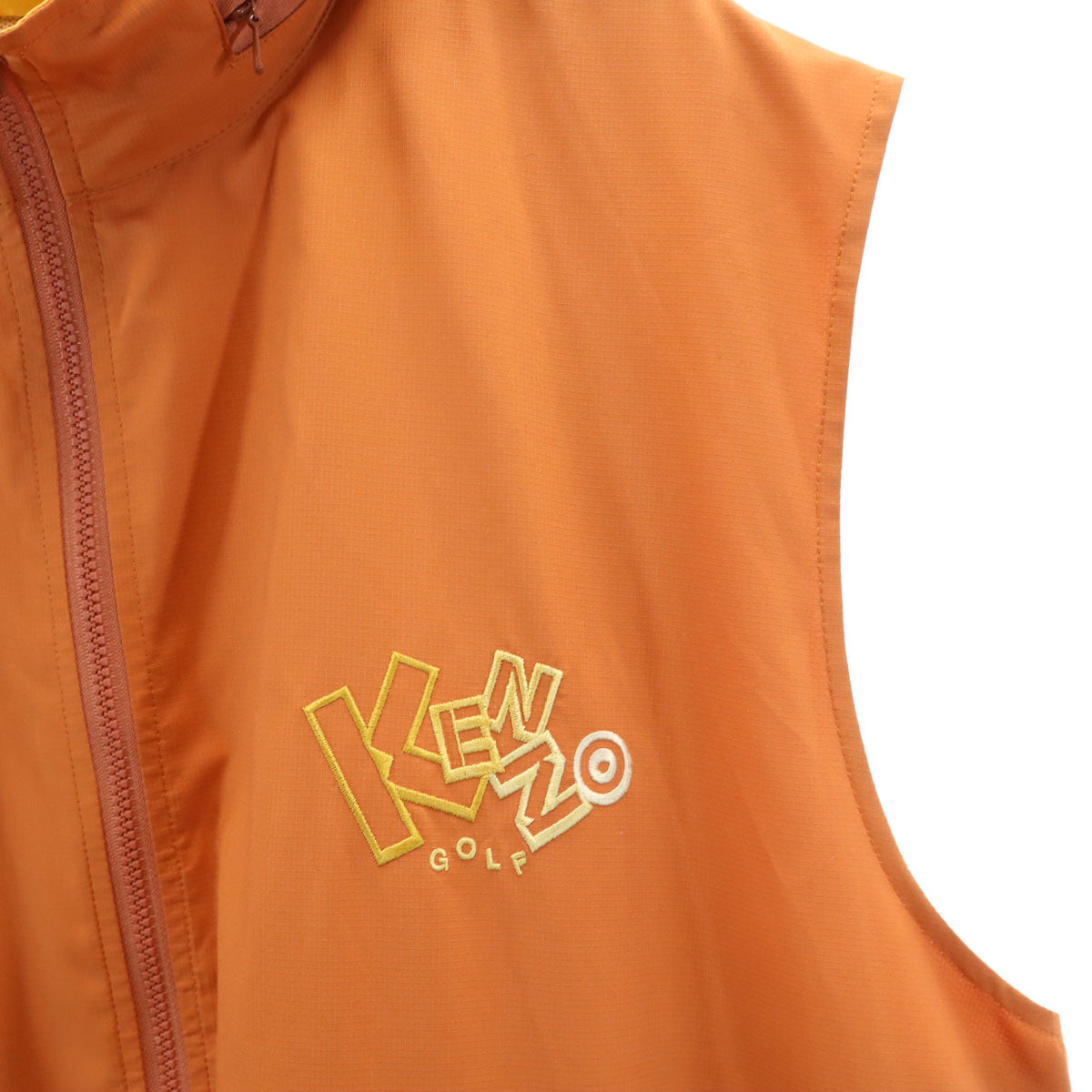 KENZO GOLF ケンゾーゴルフ ビックサイス ベスト 5 オレンジ メンズ