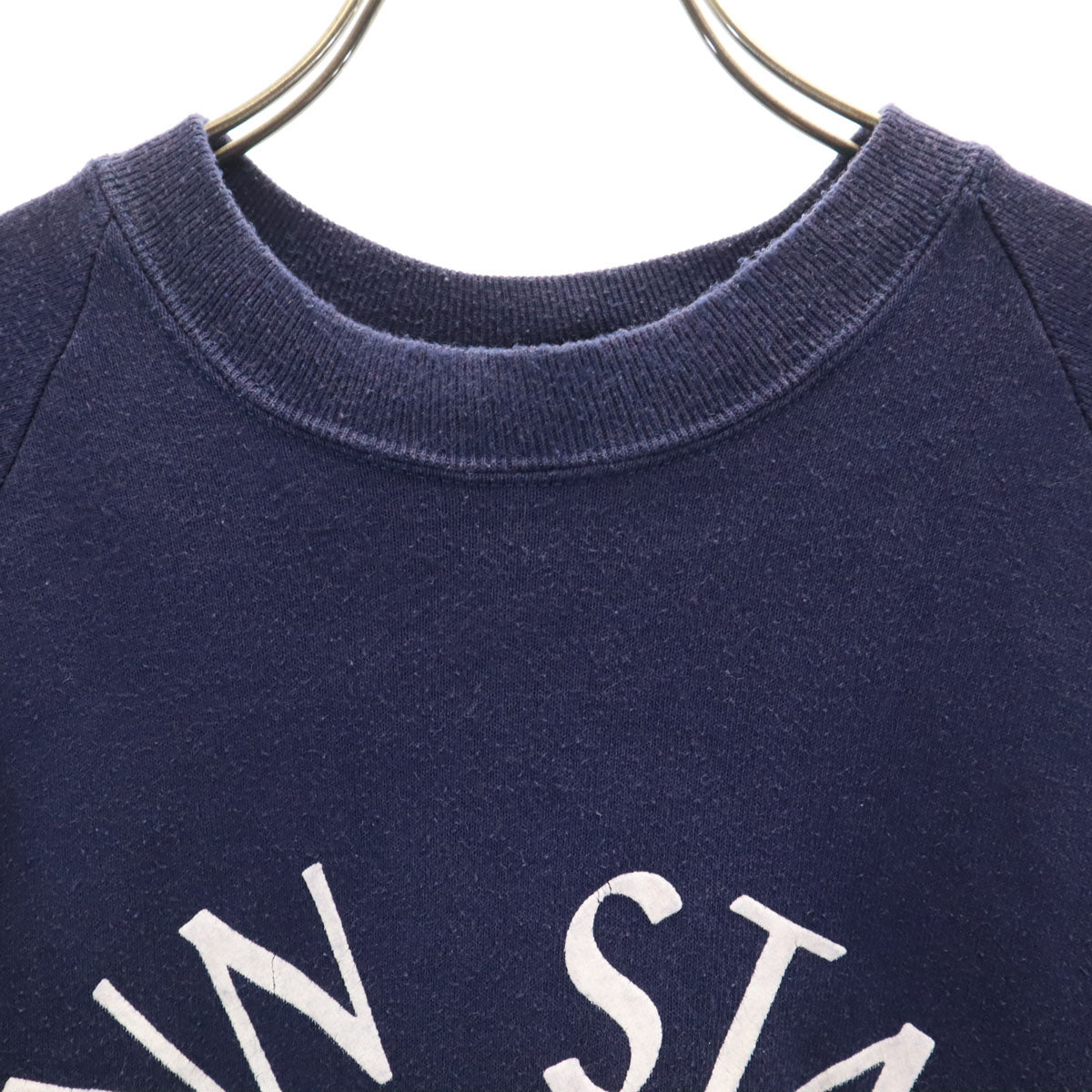 JERZEES ジャージーズ 70s 80s USA製 ヴィンテージ PENN STATE 長袖 スウェット トレーナー L ネイビー メンズ