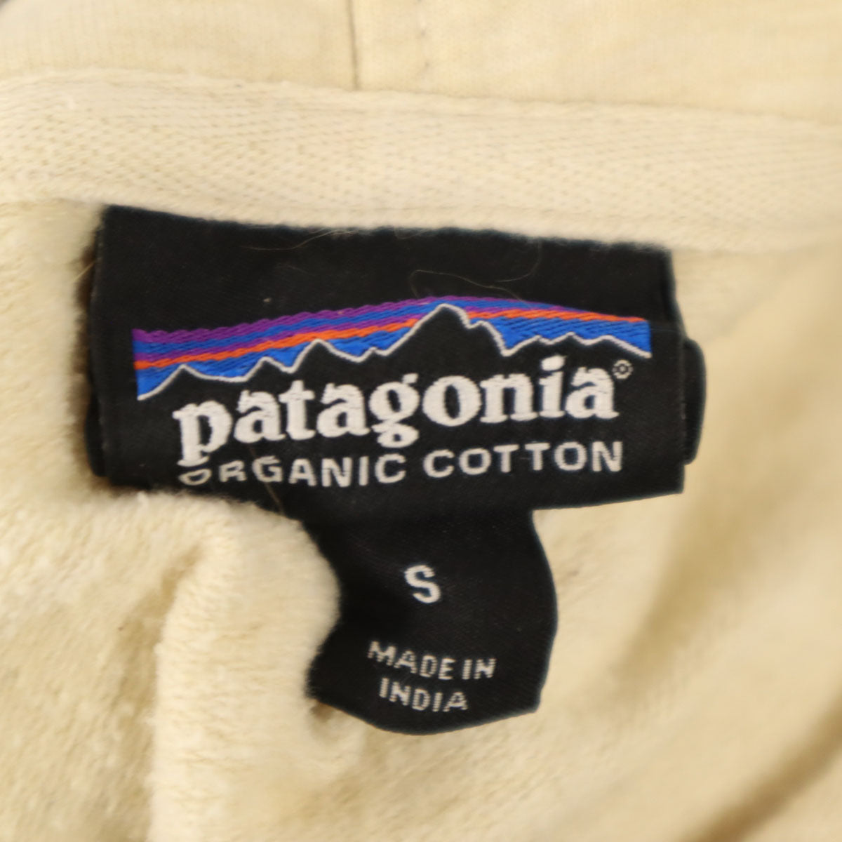 patagonia パタゴニア 長袖 スウェット ジップパーカー S ベージュ 39561FA19 アウトドア レディース