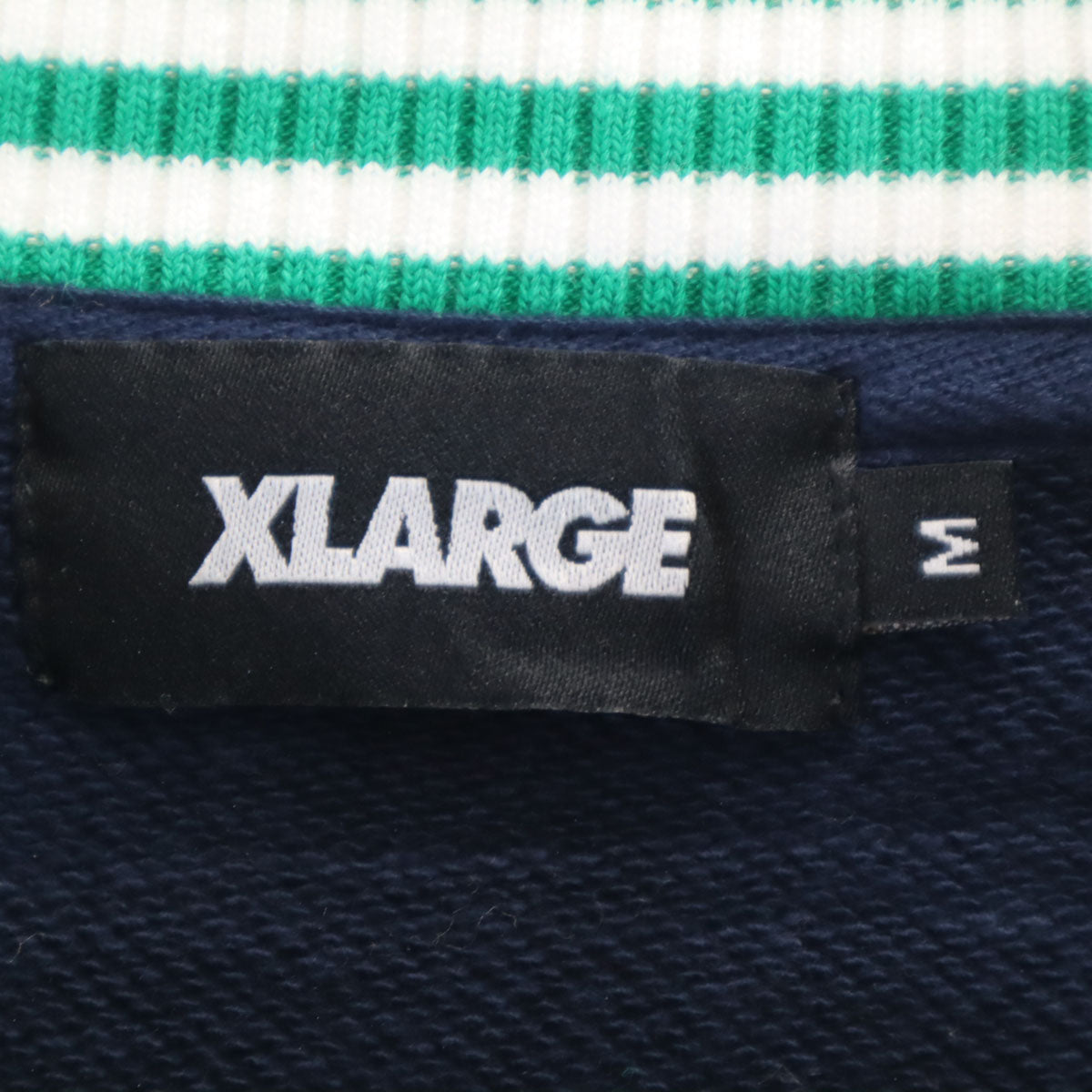 XLARGE エクストララージ 長袖 スウェット トレーナー M ネイビー メンズ