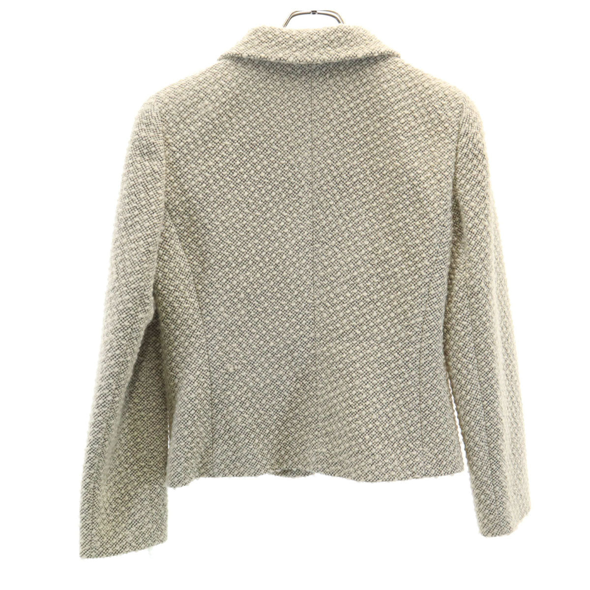 miss chloe ミスクロエ ファンシーツイード ジャケット 40 ベージュ レディース