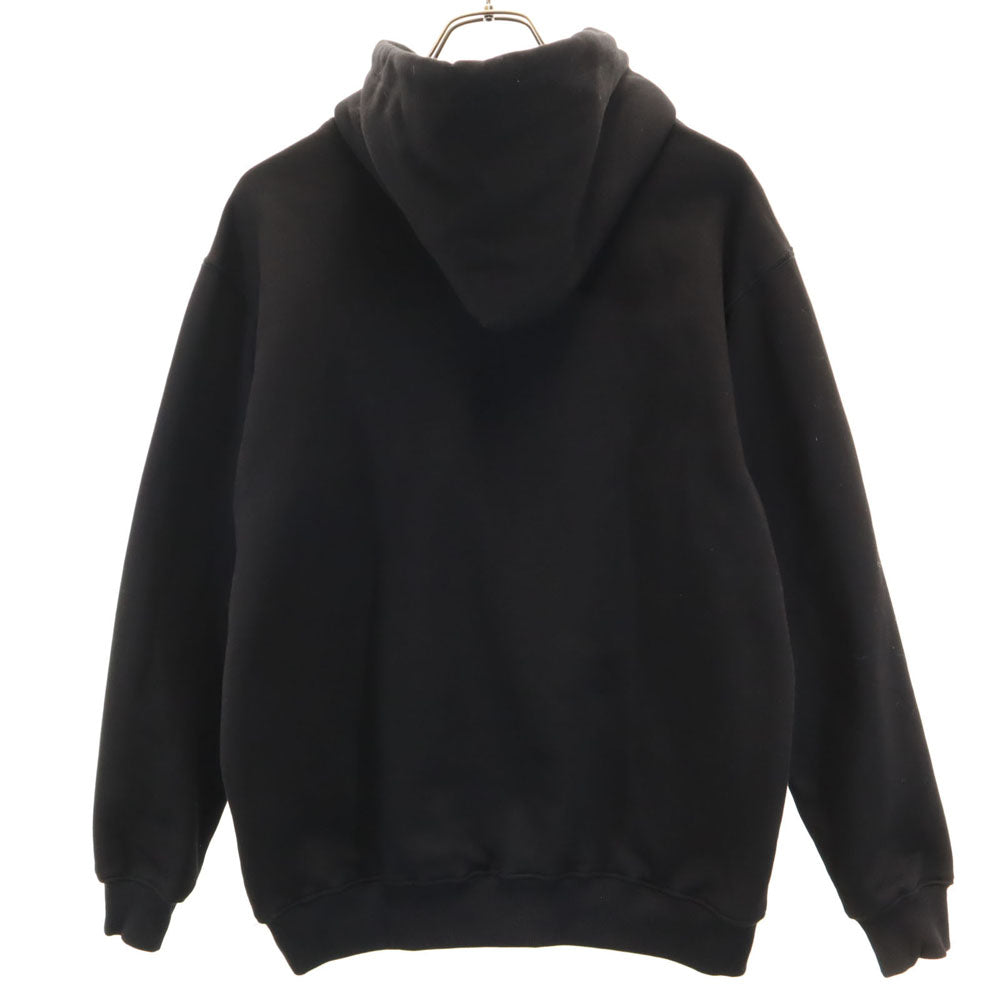 A BATHING APE アベイシングエイプ 日本製 長袖 スウェットパーカー L ブラック メンズ