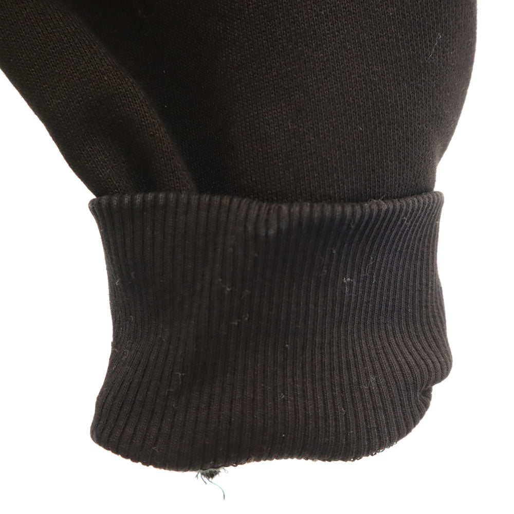 A BATHING APE アベイシングエイプ 日本製 長袖 スウェットパーカー L ブラック メンズ