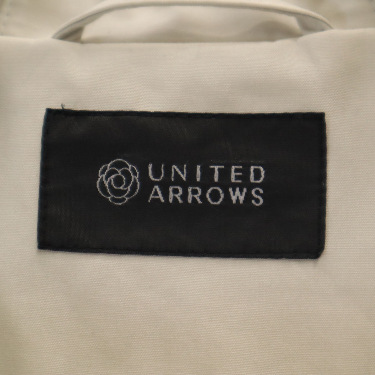 UNITED ARROWS ユナイテッドアローズ フーデッド ジャケット S ベージュ GORE-TEX メンズ