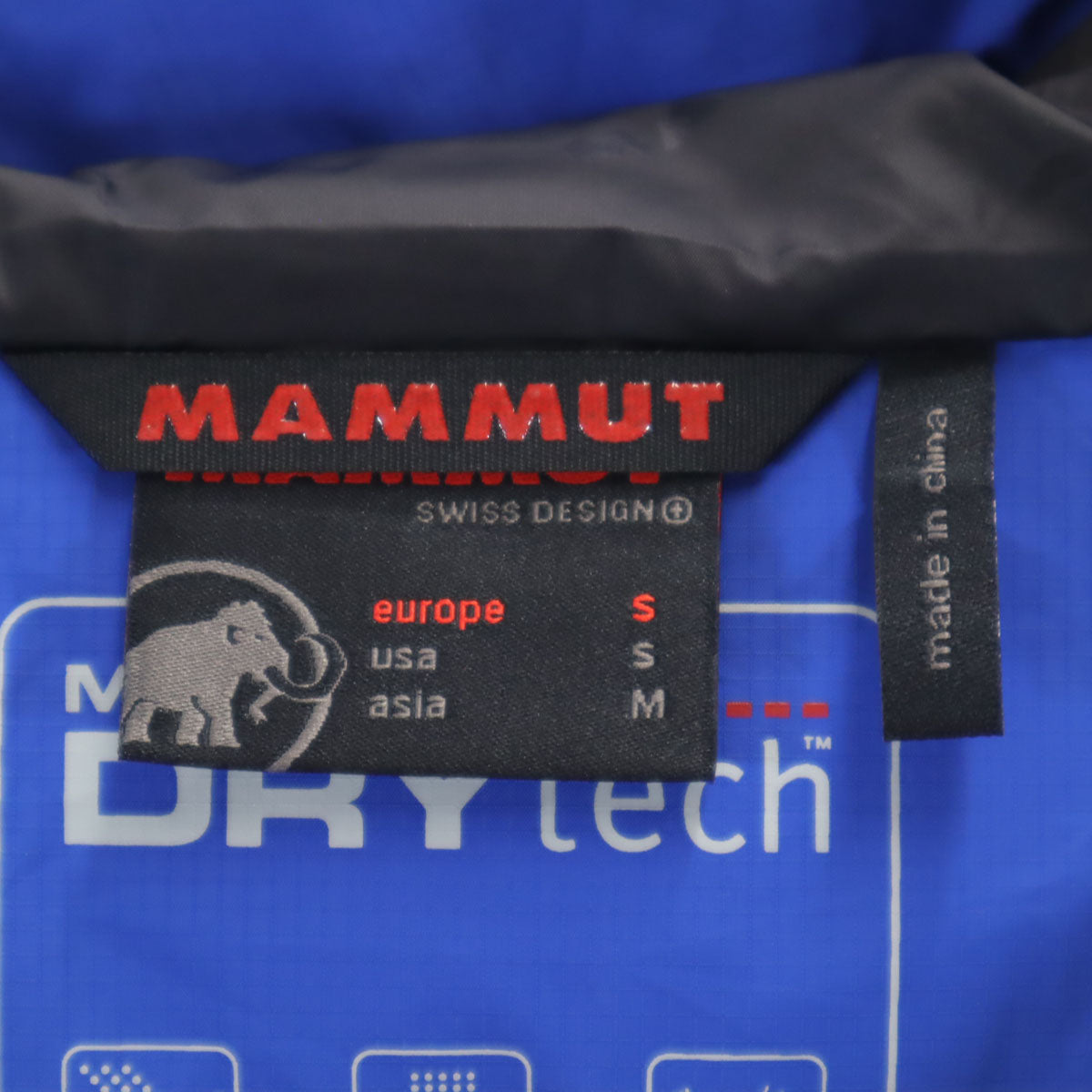 Mammut マムート DRYtech Motion ジャケット M ブルー系 アウトドア メンズ