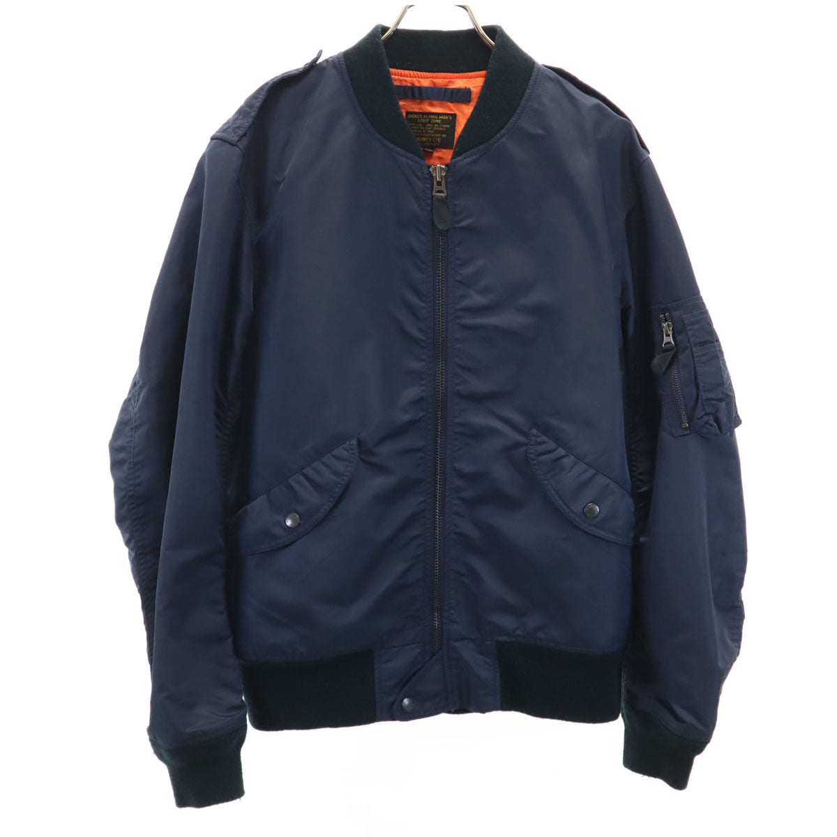 AVIREX アヴィレックス L-2A フライトジャケット 2XL ネイビー メンズ