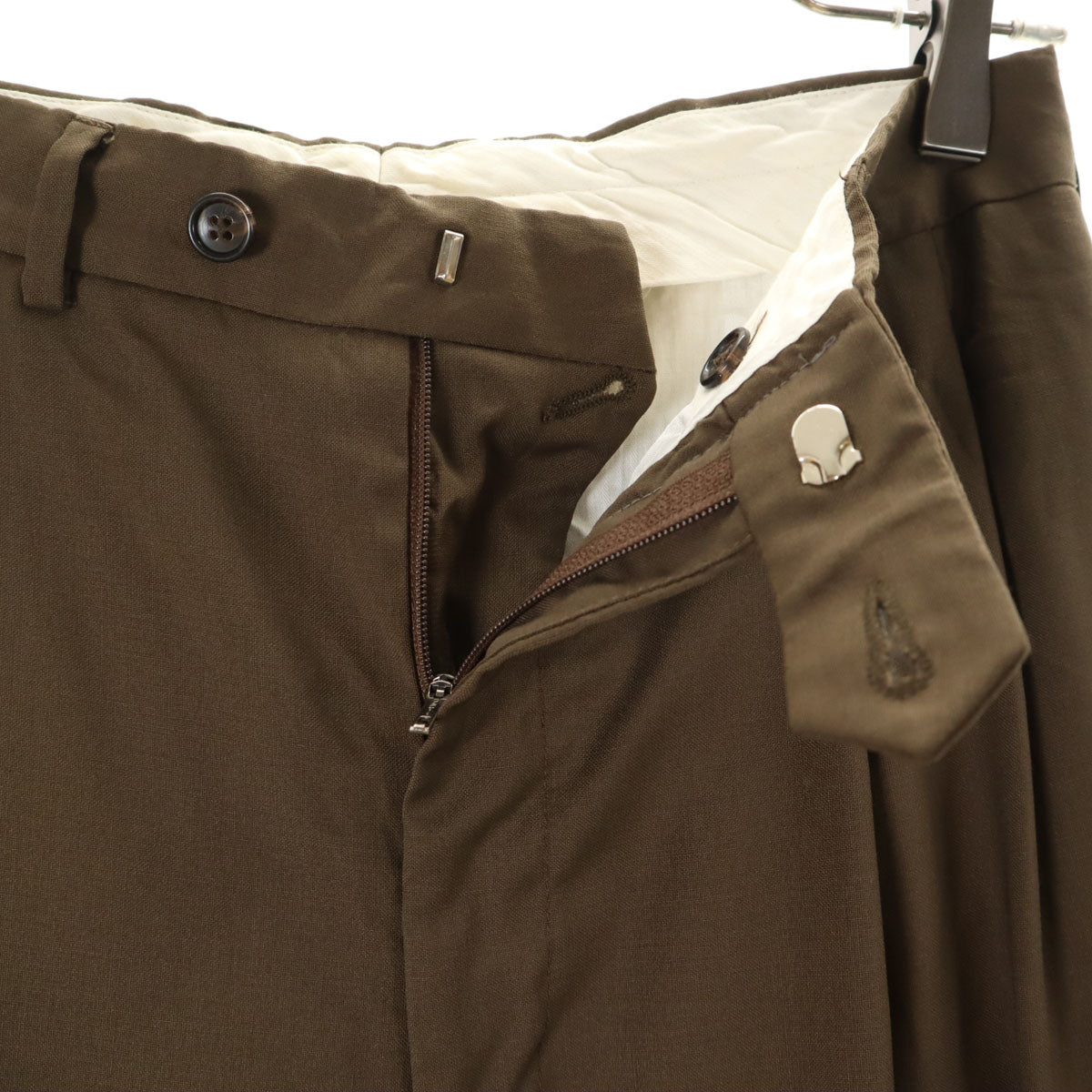 FENDI フェンディ イタリア製 ウールブレンド スーツ 上下 セットアップ ブラック メンズ