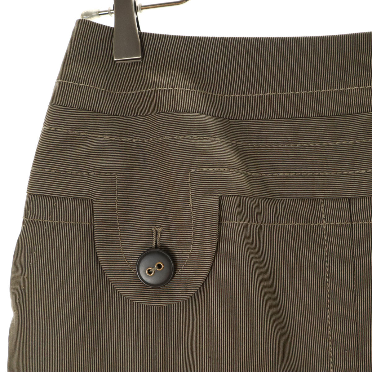 KENZO ケンゾー スロバキア製 ウールブレンド テーラードジャケット 上下 セットアップ 40/38 ベージュ レディース