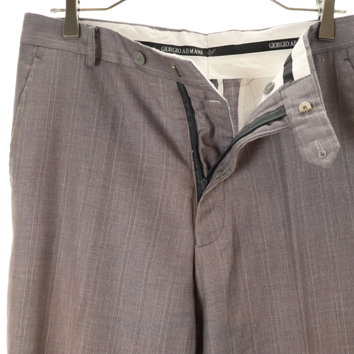 GIORGIO ARMANI ジョルジオアルマーニ 90s オールド スーツ 上下 セットアップ 48/32 グレー メンズ