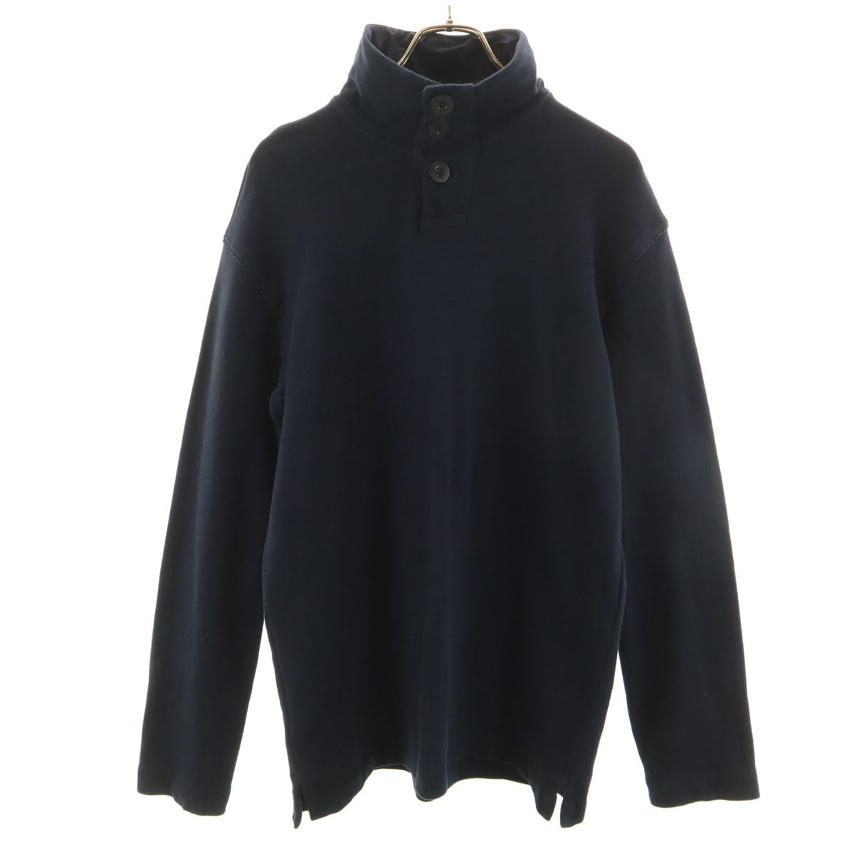 ARMANI COLLEZIONI アルマーニコレッツォーニ イタリア製 長袖 スウェット L ネイビー メンズ