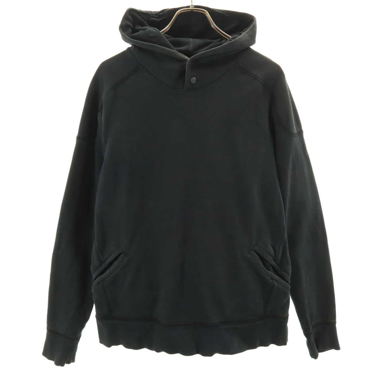 T by ALEXANDER WANG ティーバイアレキサンダーワン 長袖 スウェットパーカー ブラック レディース