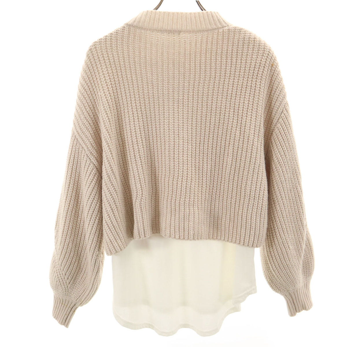 URBAN RESEARCH アーバンリサーチ 長袖 ニット F ベージュ セーター レディース