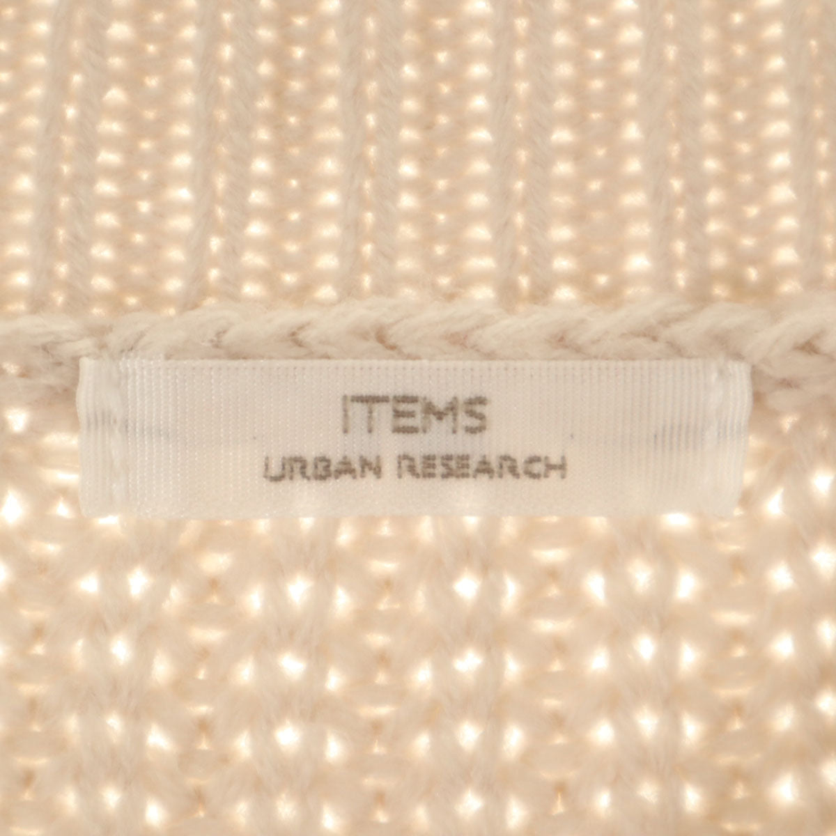 URBAN RESEARCH アーバンリサーチ 長袖 ニット F ベージュ セーター レディース