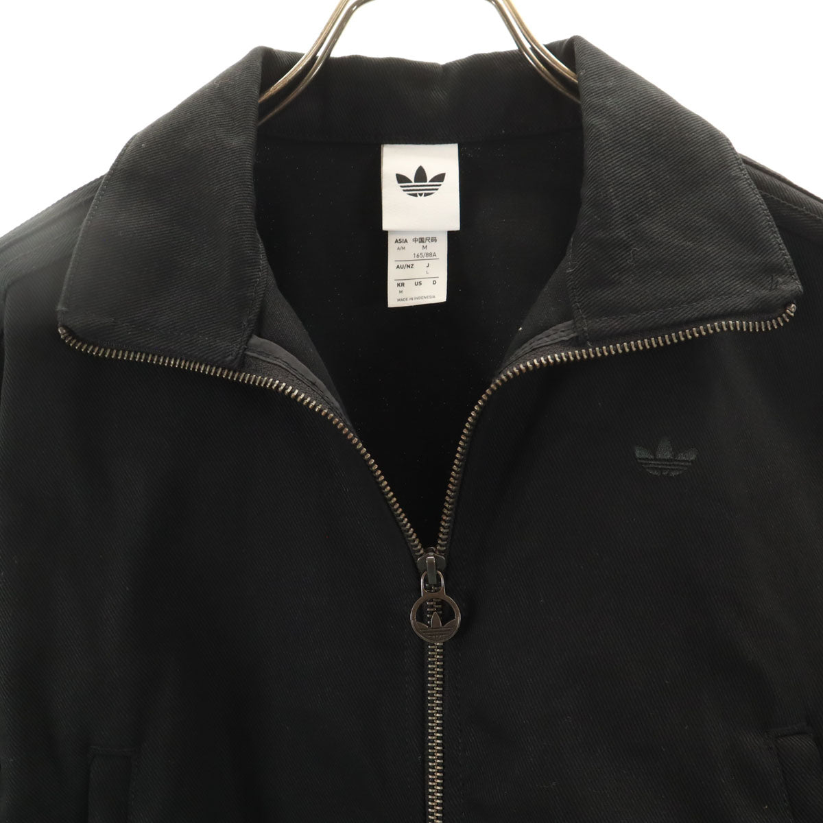 adidas Originals アディダスオリジナルス ファイヤーバード ツイル クロップ トラックジャケット L ブラック レディース