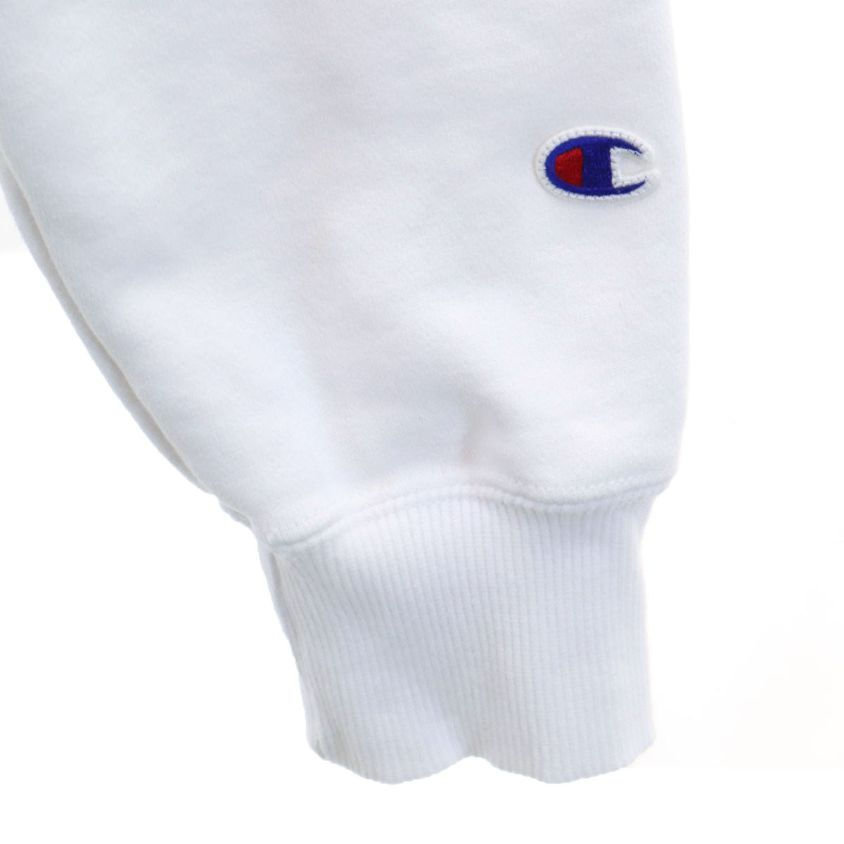 Champion チャンピオン atmos アトムス コラボ 長袖 スウェットパーカー M ホワイト 裏起毛 メンズ