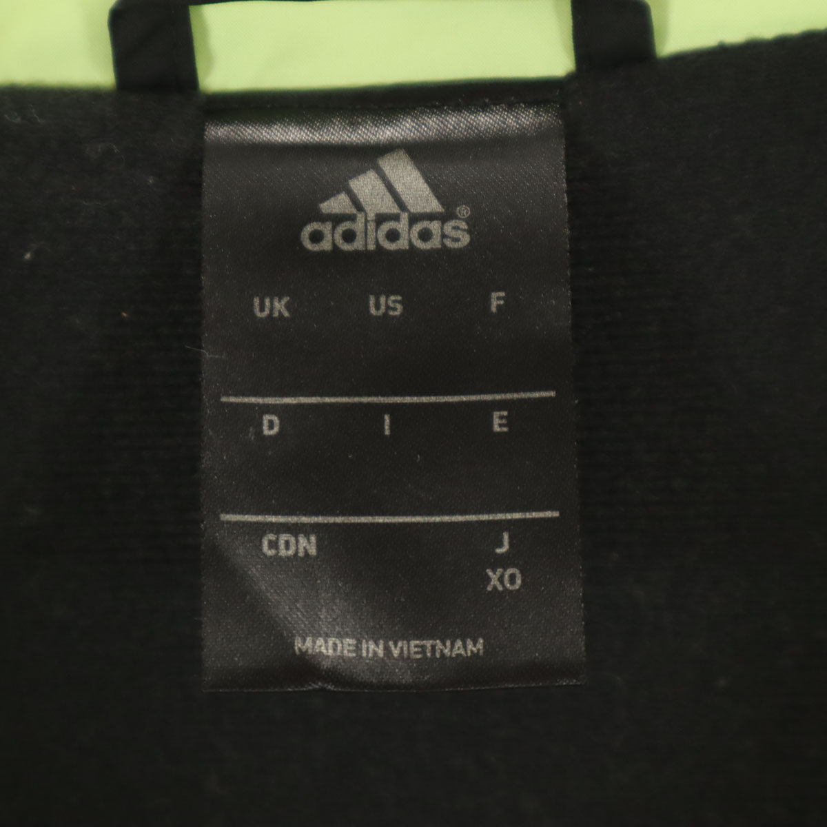 adidas アディダス ナイロンジャケット 上下 セットアップ XO/O ブラック メンズ