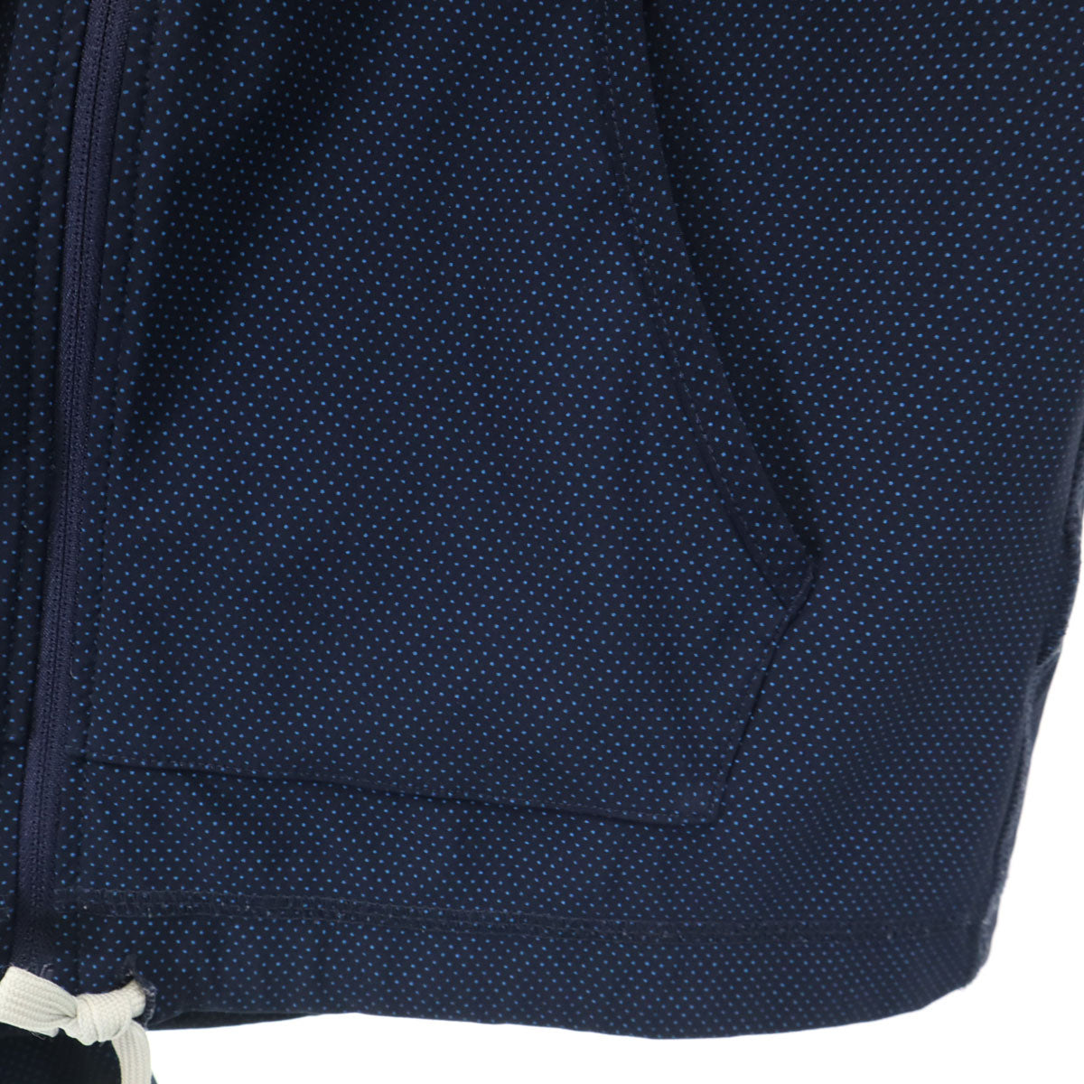 THE NORTH FACE ノースフェイス ドット柄 長袖 ジップパーカー M ネイビー NTW11543 アウトドア 水玉 レディース