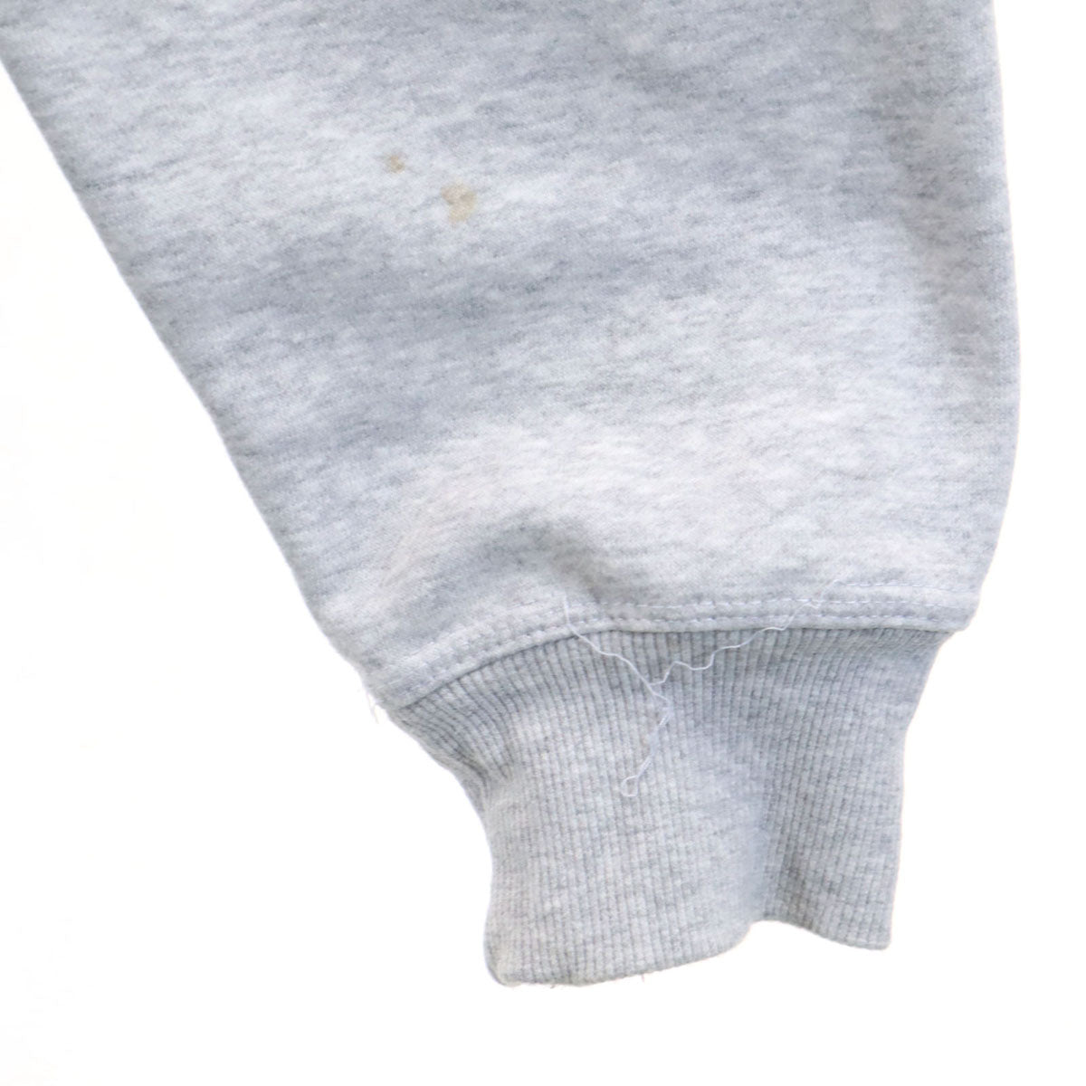 STUSSY ステューシー 長袖 スウェット ジップパーカー M グレー 裏起毛 メンズ